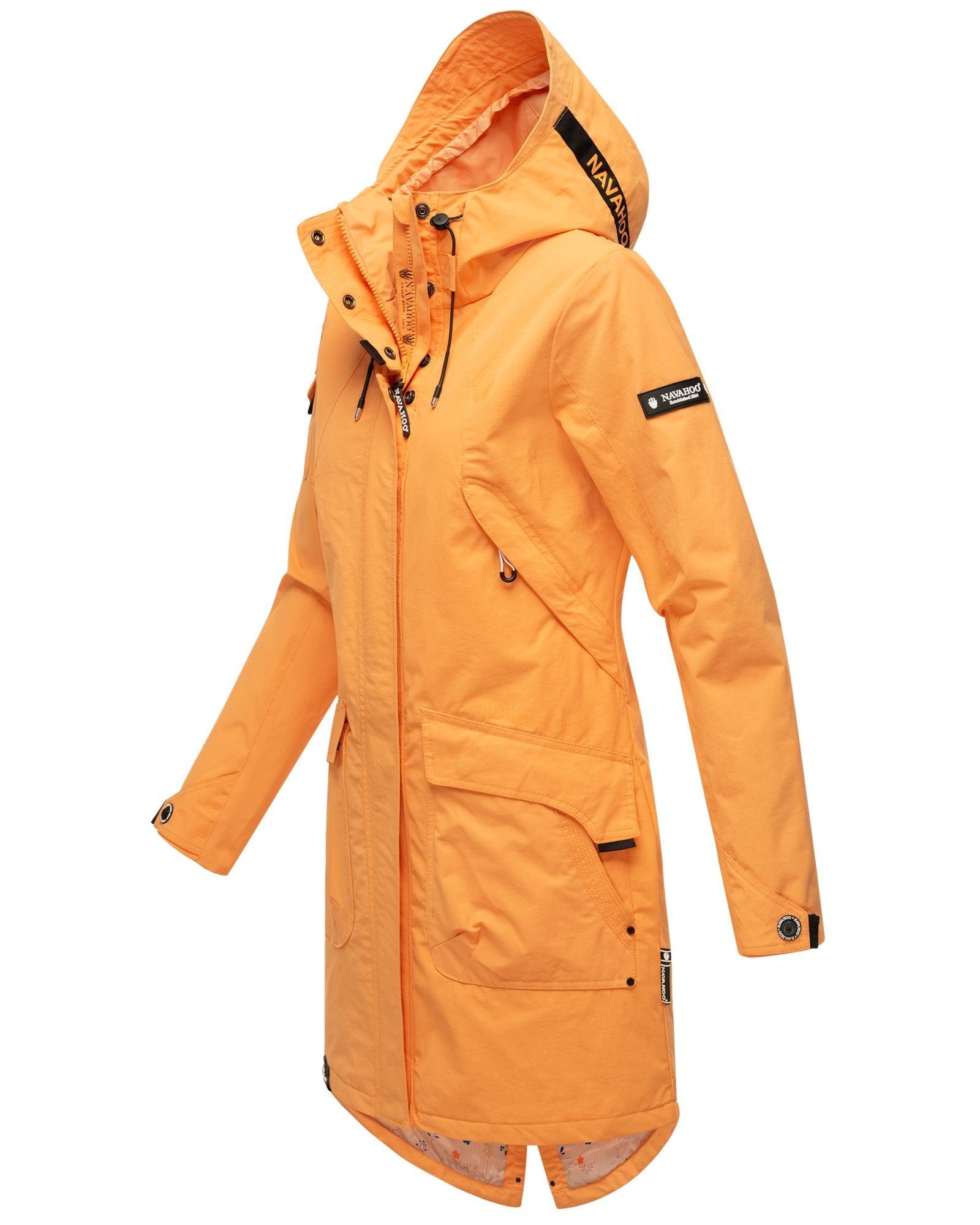 Navahoo Outdoorjacke Pfefferschote moderne Damen Übergangsjacke mit Kapuze günstig online kaufen