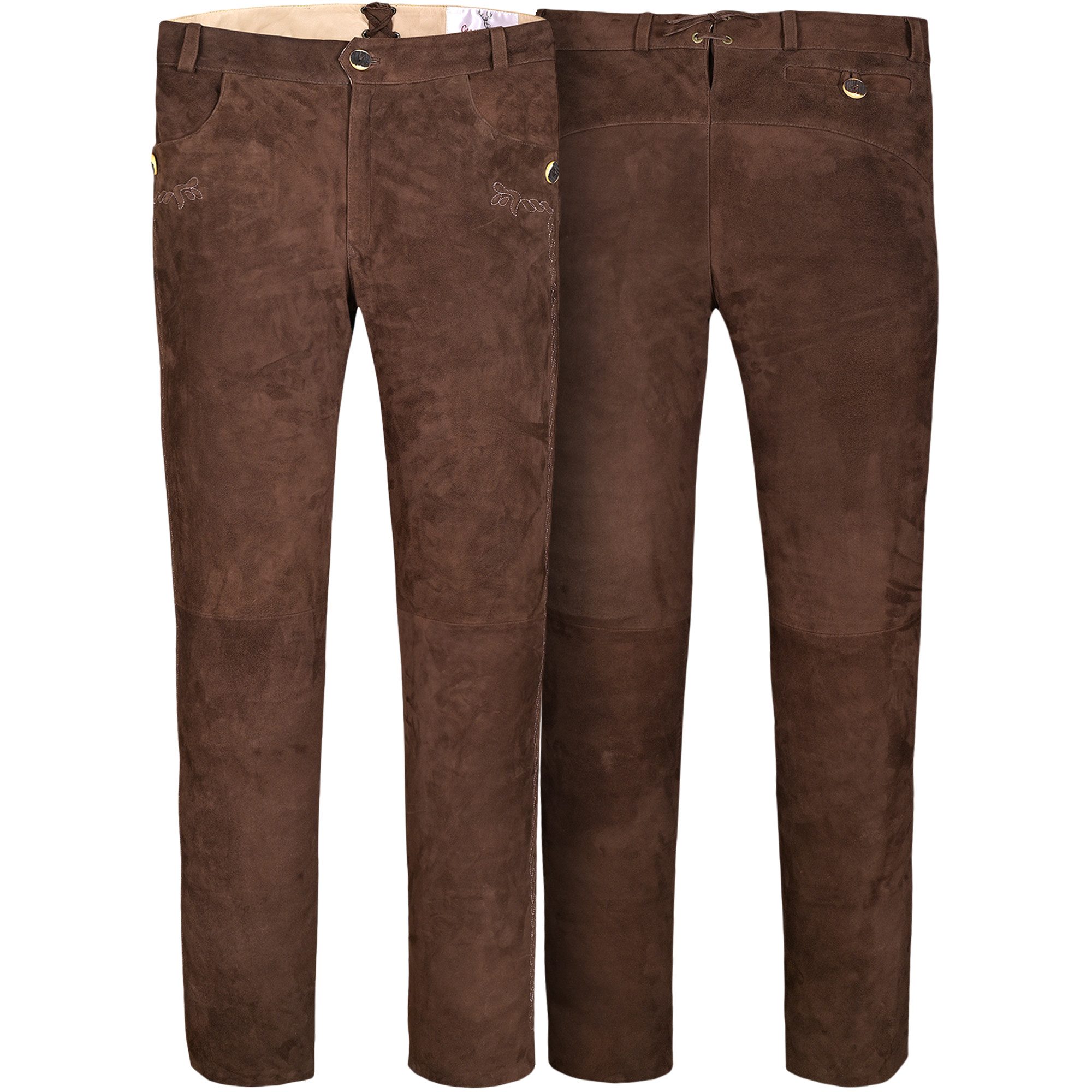 German Wear Trachtenlederhose GW850 Lange Trachten günstig online kaufen