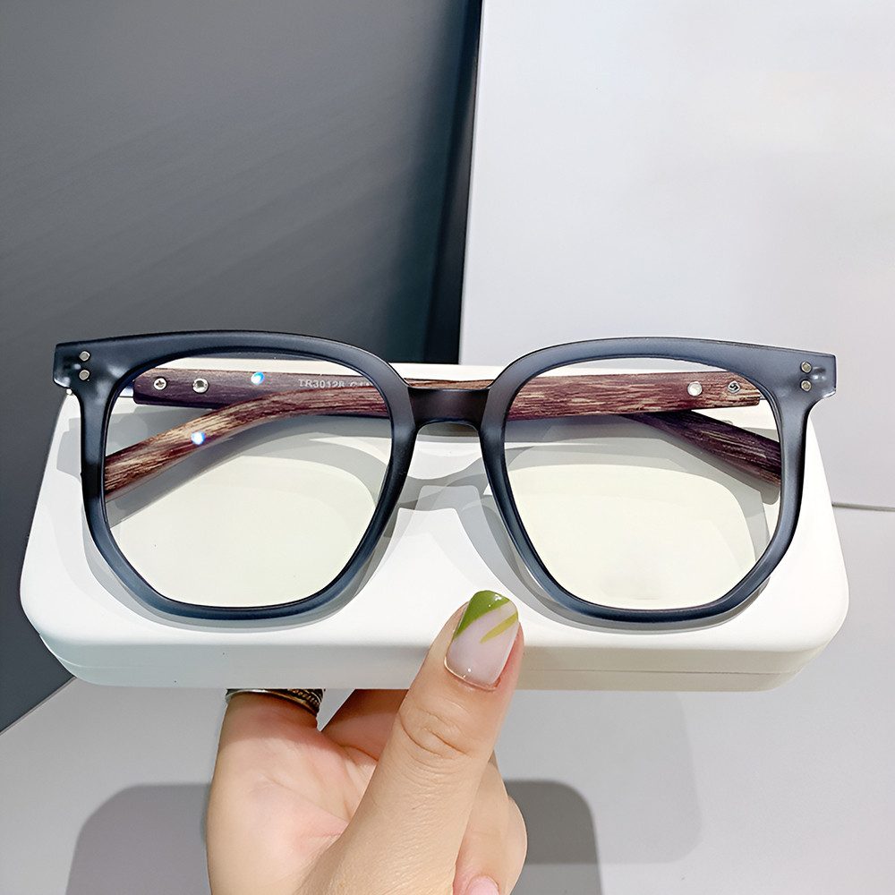 PACIEA Lesebrille Damen Herren Anti Blaulicht Oversized Vollrandrahmen Gaming Schutz