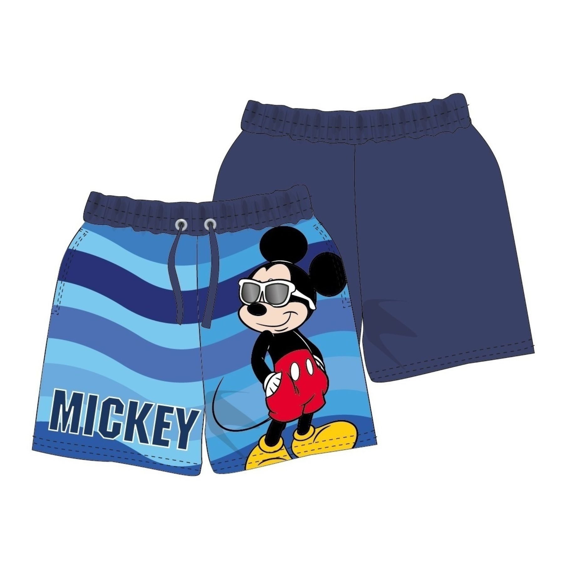 Disney Mickey Mouse Badeshorts für Kinder – Badehose für Strand & Schwimmbad