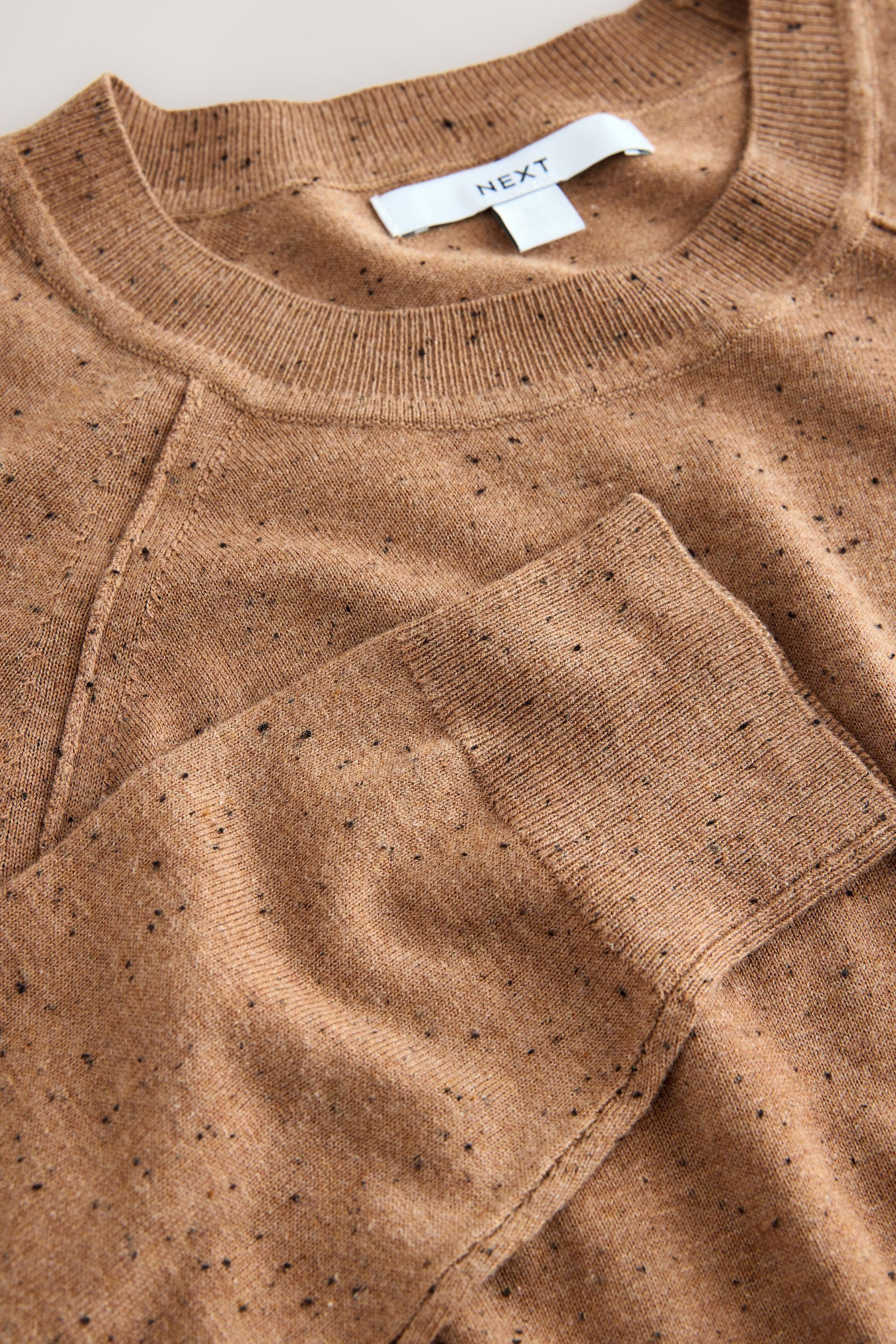 Next Rundhalspullover Weicher Strickpullover, Kurzgröße (1-tlg)