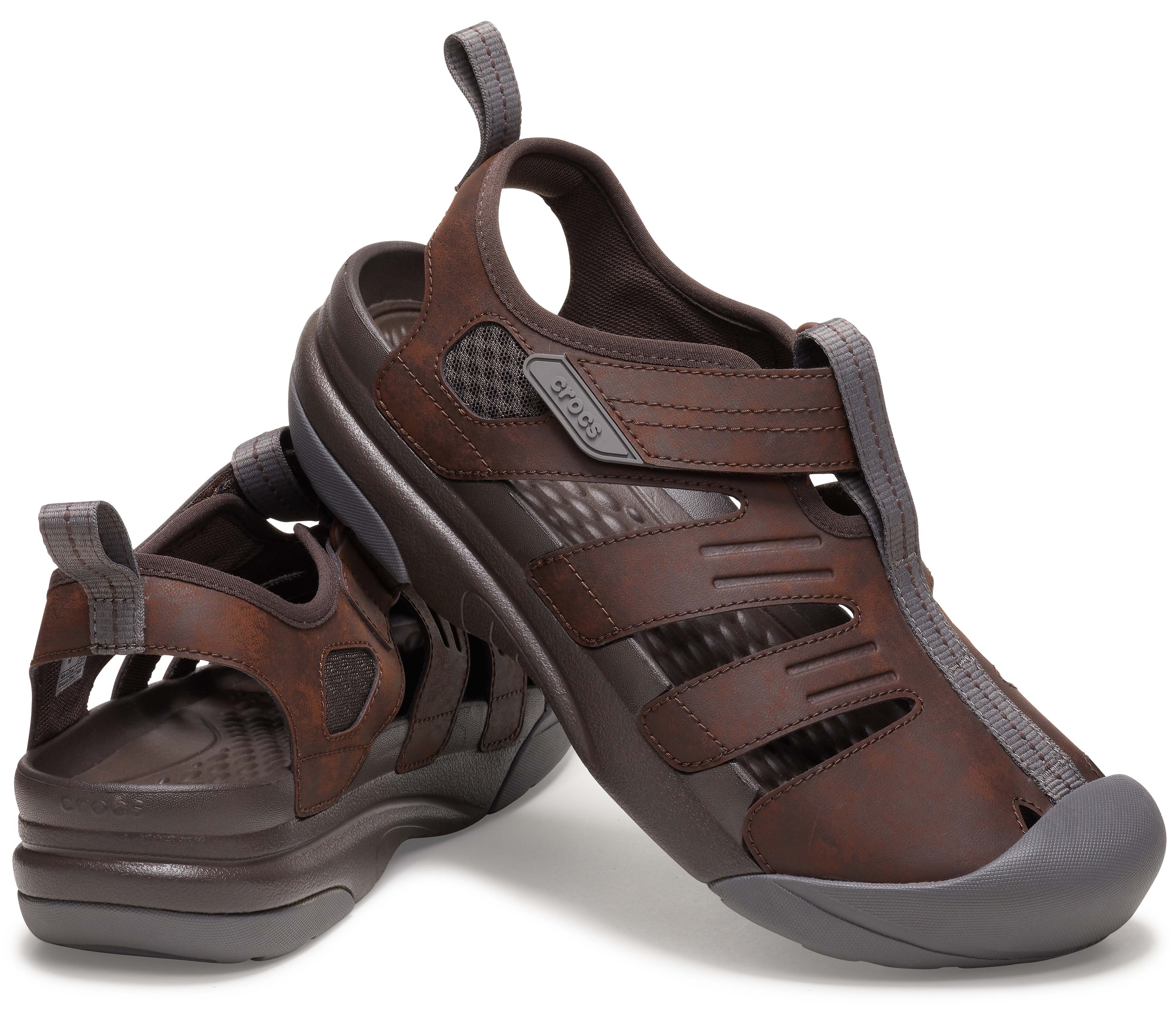 Crocs Yukon Fisherman Sandale Halbschuh, Slipper, Trekkingschuh mit praktis günstig online kaufen