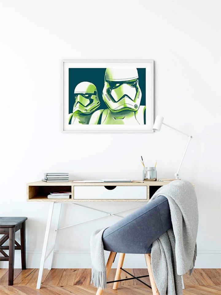 Komar Poster »Star Wars Faces Stormtrooper«, Star Wars-HomeTrends