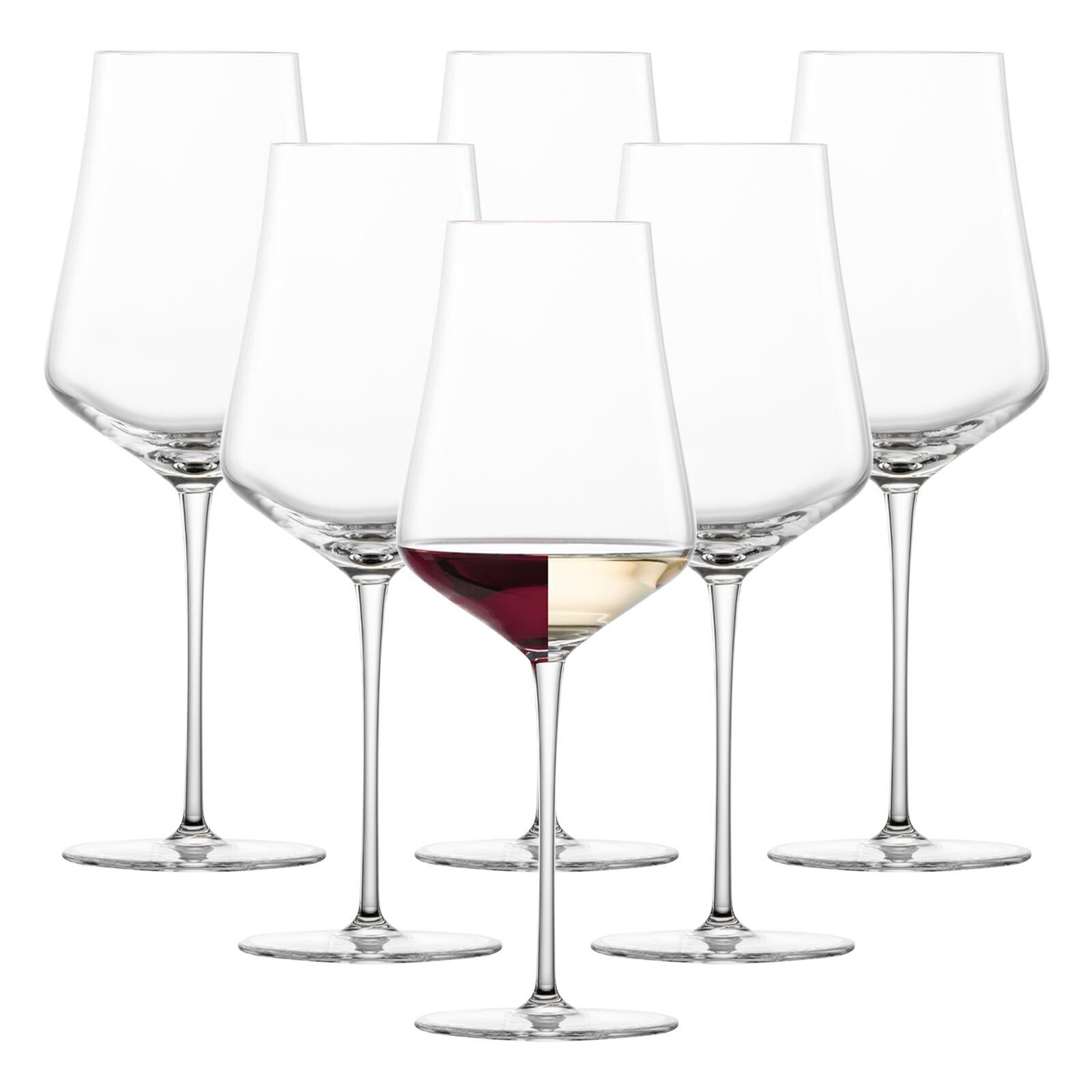 Zwiesel Glas Weinglas Duo Allround Weingläser 548 ml 6er Set, 6-tlg., Glas