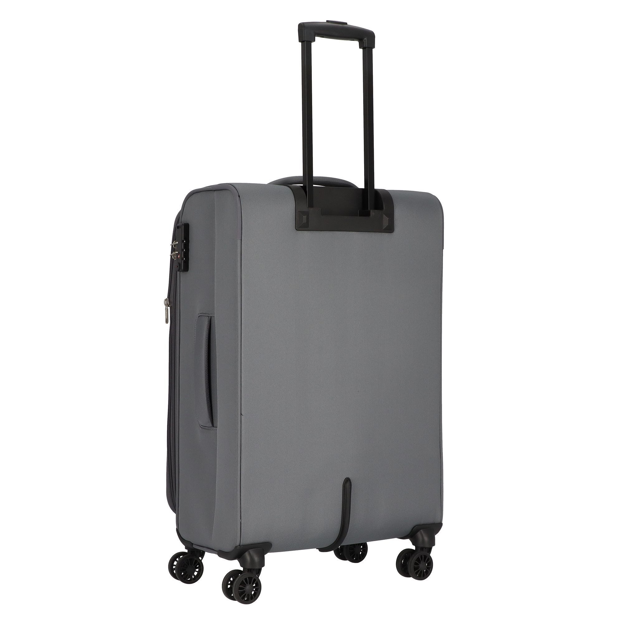 American Tourister® Trolleyset Street Roll, 4 Rollen, (3-teilig, 3 tlg), Polyester