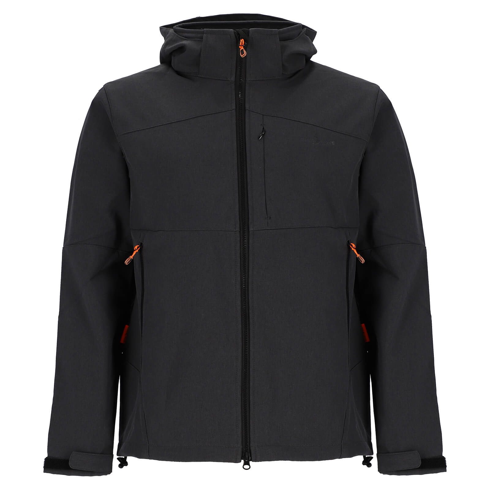 Blue Wave Softshelljacke Mads Herren Jacke Mads mit Fleecefutter und angeschnittener Kapuze