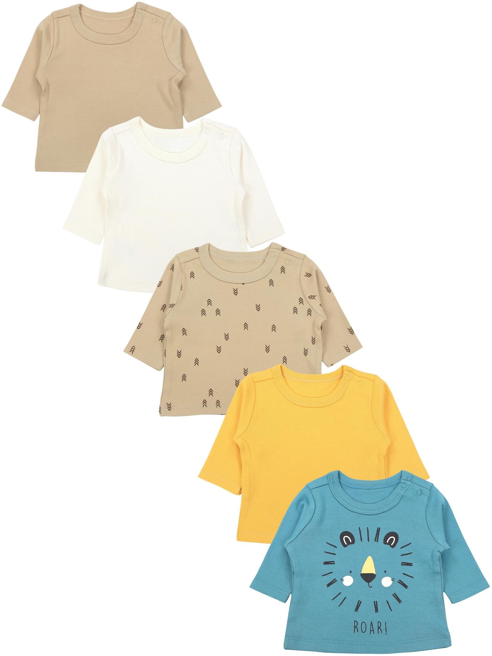 TupTam Langarmshirt TupTam Baby Jungen Langarmshirt 5er Set
