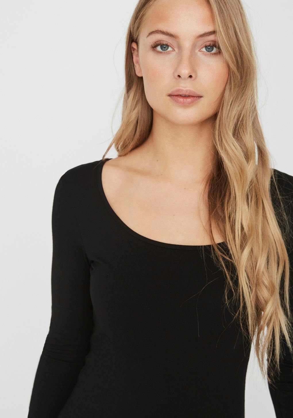 Vero Moda Langarmshirt VMMAXI aus Bio-Baumwolle – Bild 5 von 5