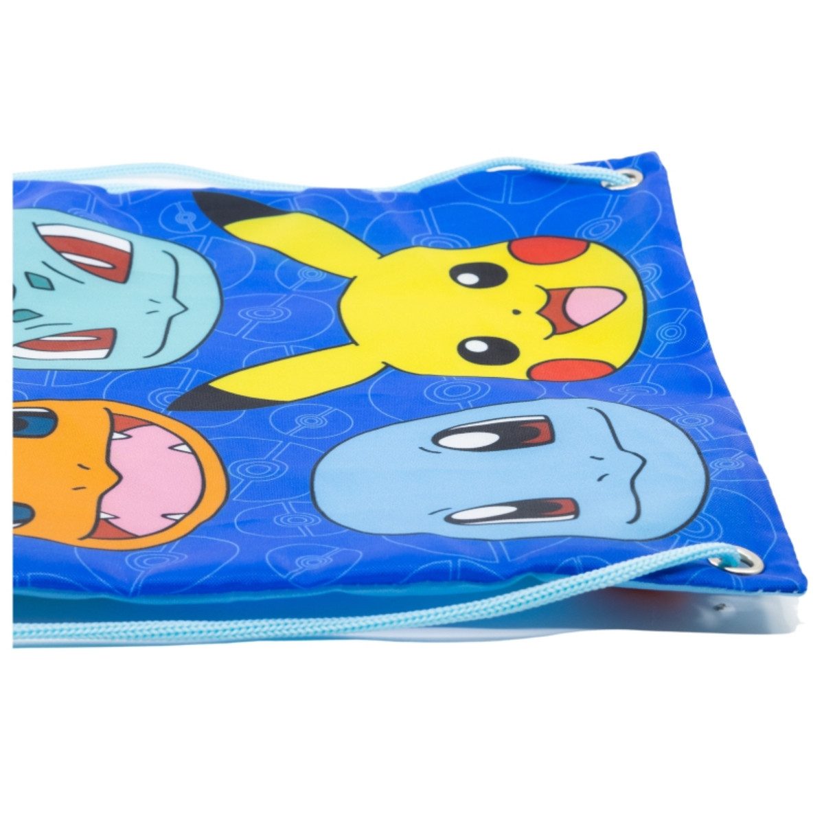 Storline Turnbeutel Pokémon Lunchbag mit Kordelzug für Kinder Ausflüge & Snacks