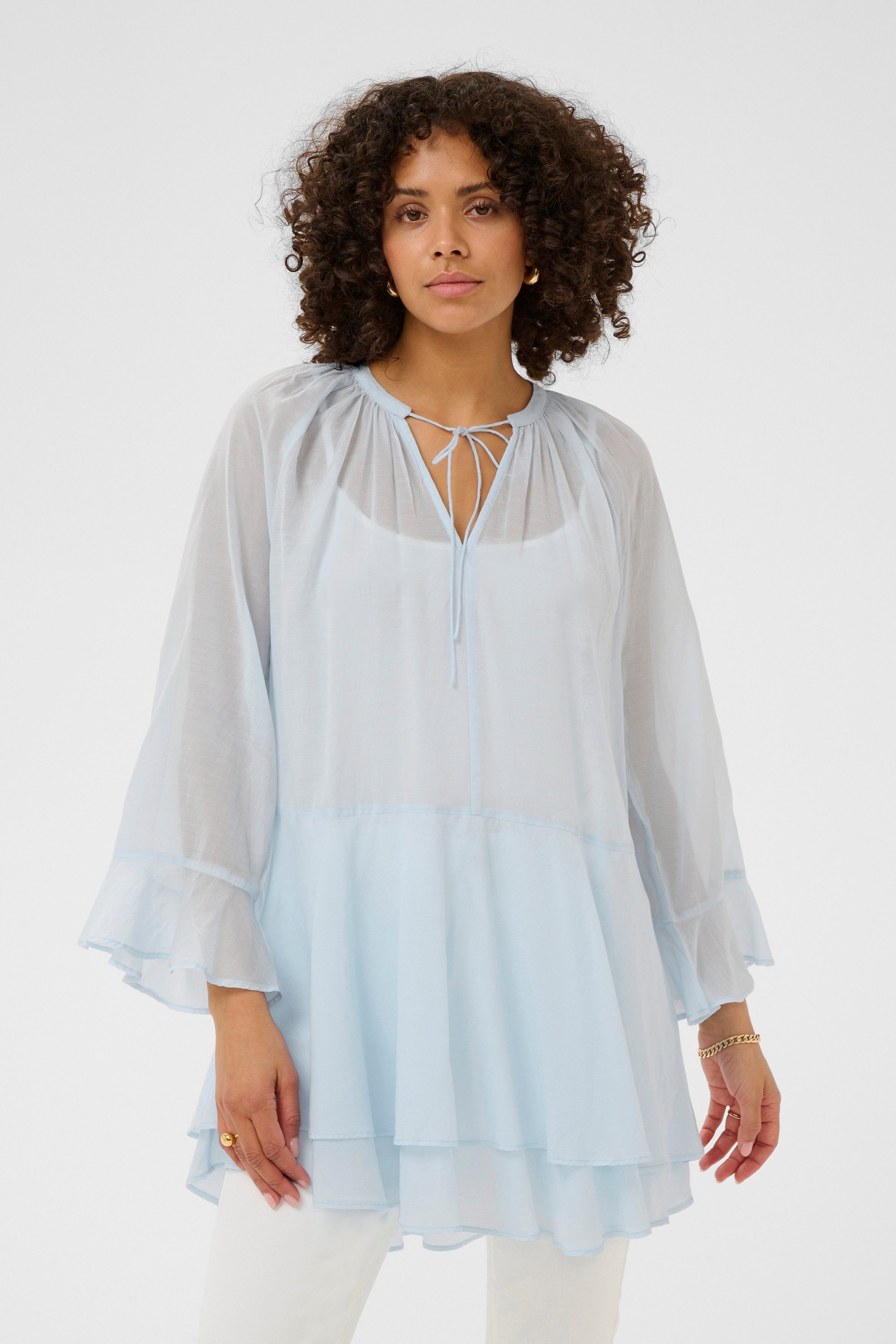 KAFFE Blusenkleid Kleid KAflora