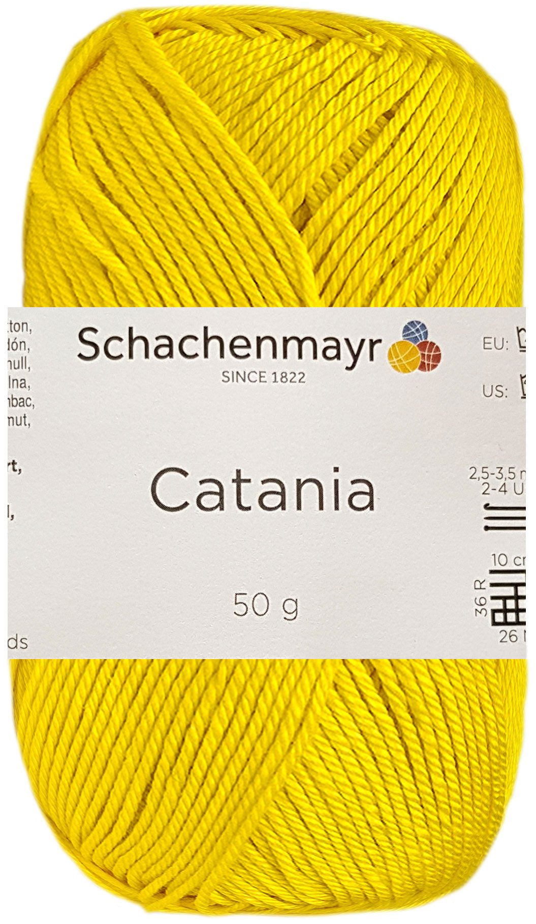 Schachenmayr 50 Gramm Schachenmayr Catania Farbauswahl Bastelgarn, 125 m