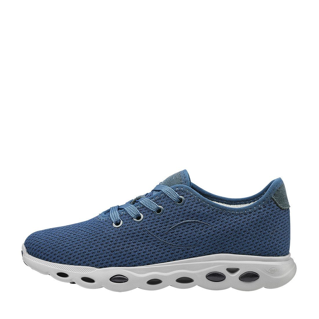043612 Damen Sneaker Schuhe, blau Ara Racer Ara Materialmix - Sneaker