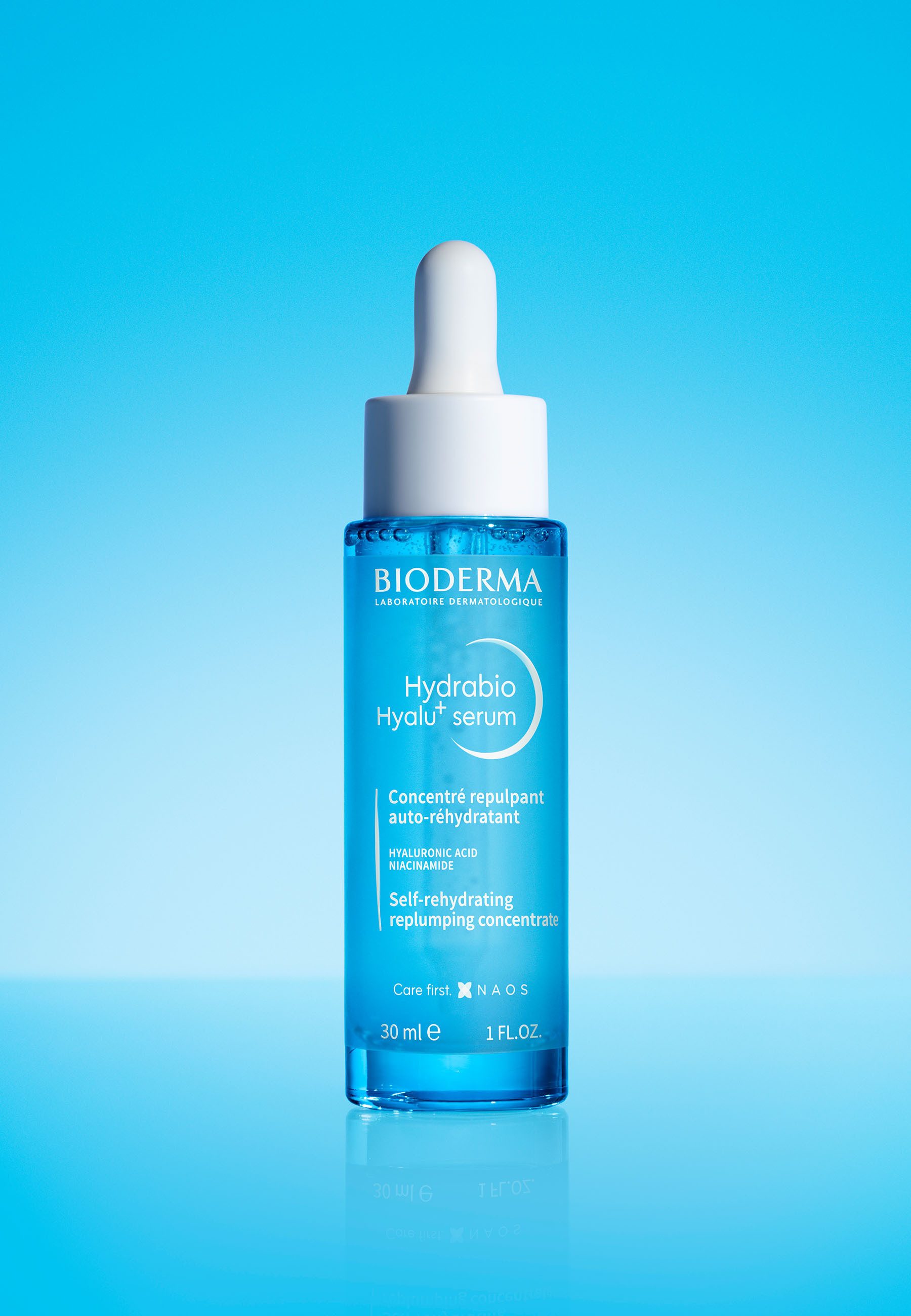 Bioderma Gesichtsserum Hydrabio Hyalu+ Serum -, sichtbaren Zeichen der Hautalterung dauerhaft bekämpfen