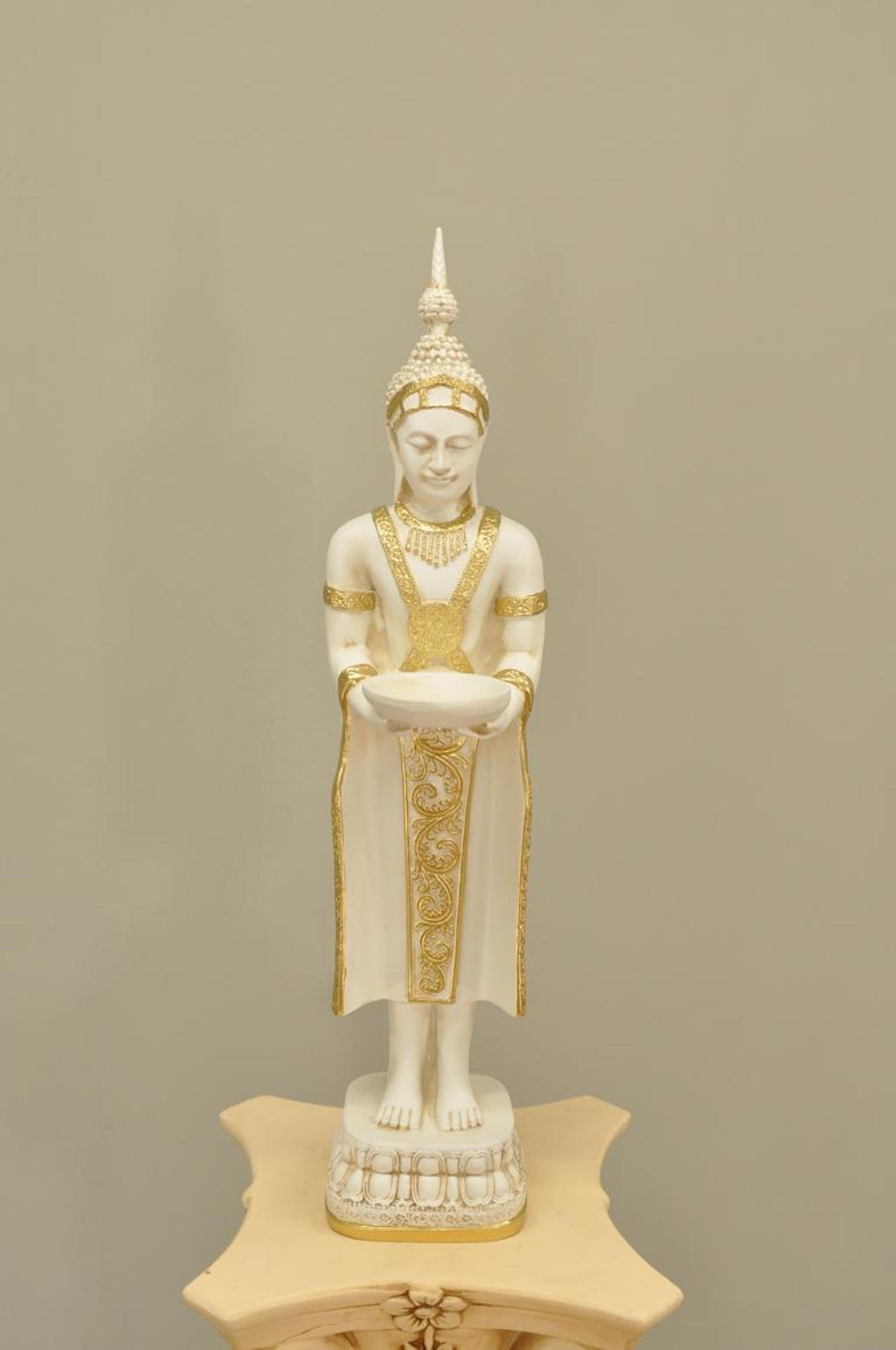 JVmoebel Skulptur Design Buddha Figur Statue Skulptur Фігурки Скульптури Deko 72cm