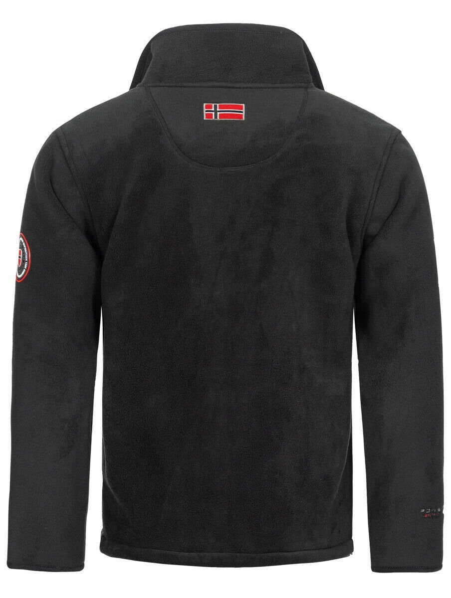 Geographical Norway Fleecejacke Herren Fleece Warm PolarFleece Teddyfell Futter Winter Jacke Outdoor – Bild 3 von 4