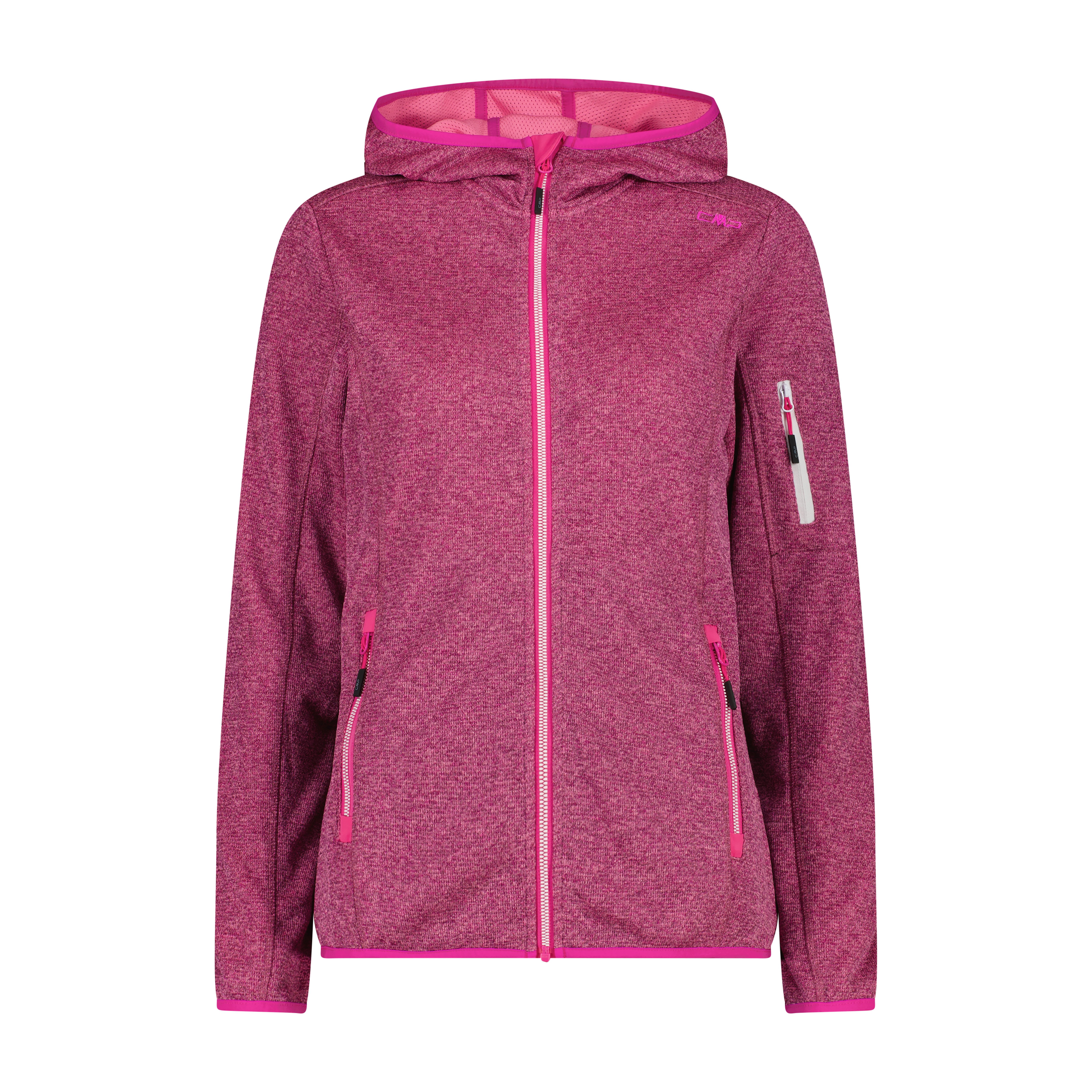 Fleecejacke CMP Damen Fleecejacke Woman Fix Hood Jacket 30H5856