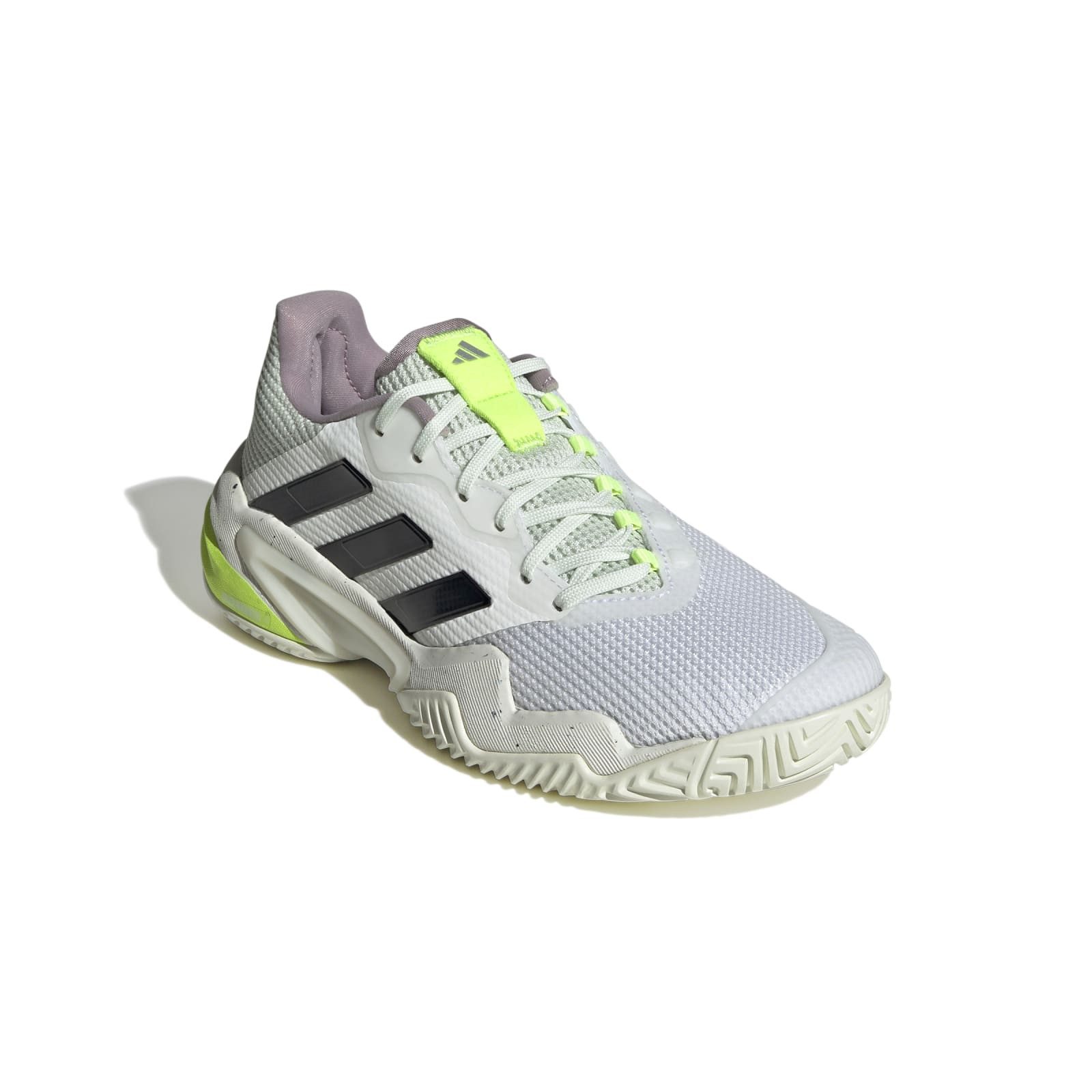 adidas Performance Barricade 13 Allcourt (Stabil) 2024 weiss/hellgrün Damen Tennisschuh