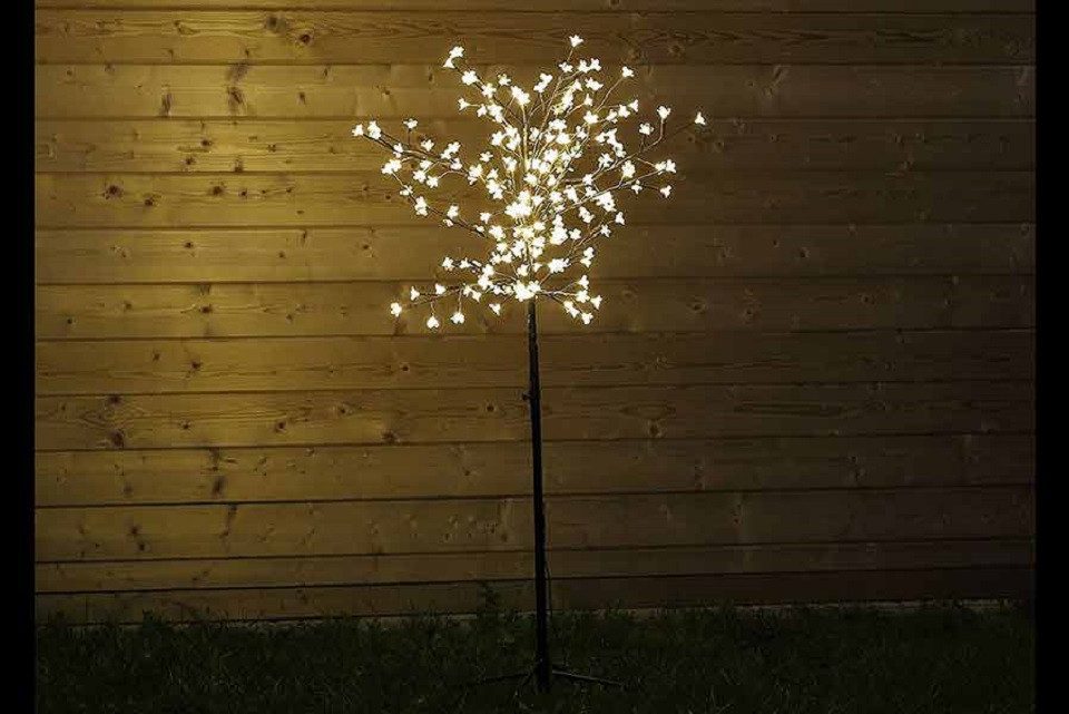 Gartenpirat LED Baum Kirschblütenbaum 150 cm mit LED-Beleuchtung warmweiß D günstig online kaufen