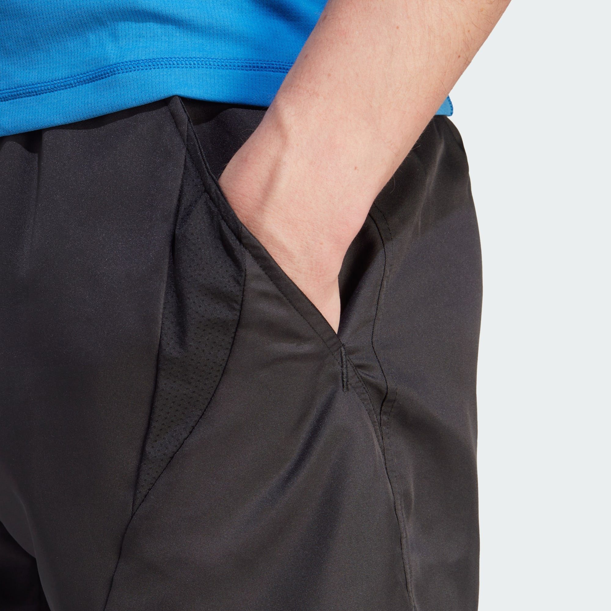 adidas Funktionsshorts PRO TWO-IN-ONE Black TENNIS Performance AEROREADY SHORTS