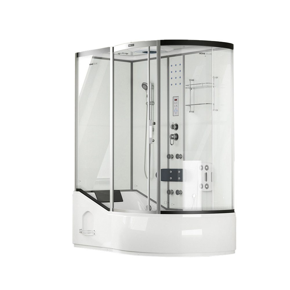 HOME DELUXE Eckdusche Duschkabine ALLIN 2IN1 günstig online kaufen