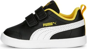 PUMA Courtflex v2 V Inf Sneaker mit Klettverschluss für Kleinkinder