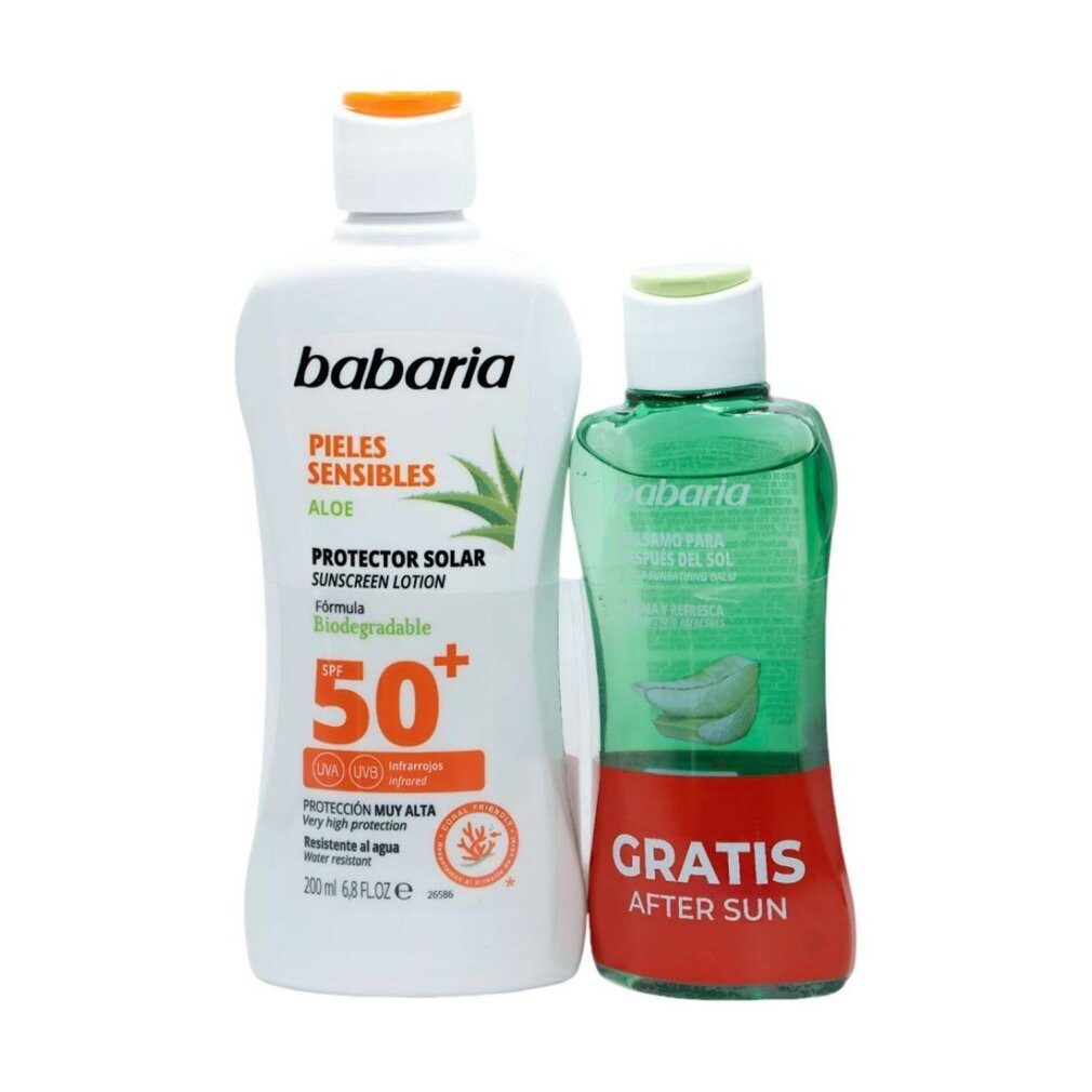 babaria Sonnenschutzpflege Babaria Aloe Sonnenschutz Spf50+ Wasserfest empfindliche Haut