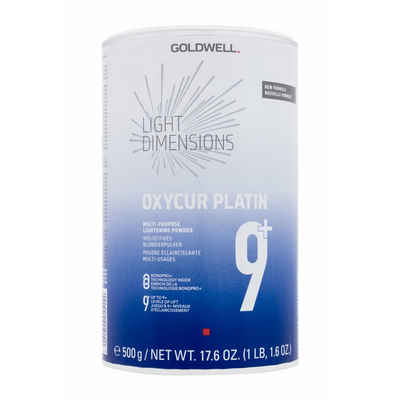 Goldwell Leave-in Pflege Oxycur Platin 9+ Lightening Hair Oxidant Powder 500 g