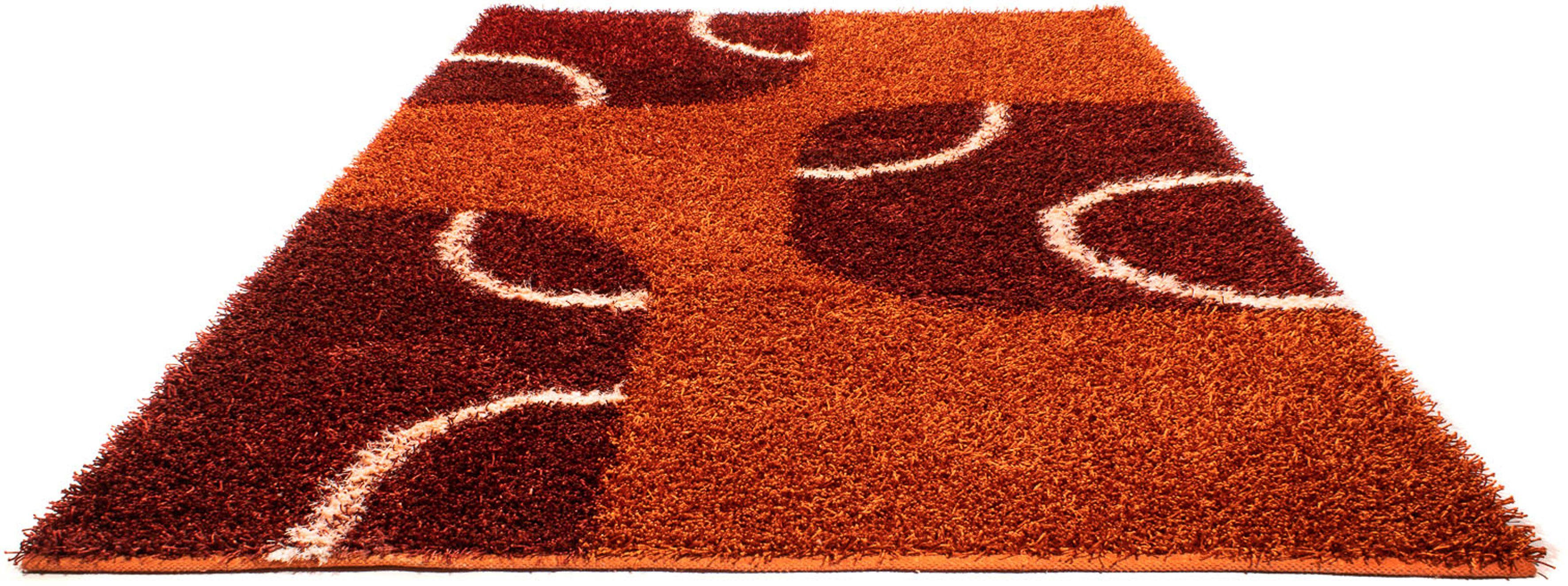 Hochflor-Teppich Hochflor - 316 x 220 cm - braun, morgenland, rechteckig, Höhe: 25 mm, Wohnzimmer, Einzelstück