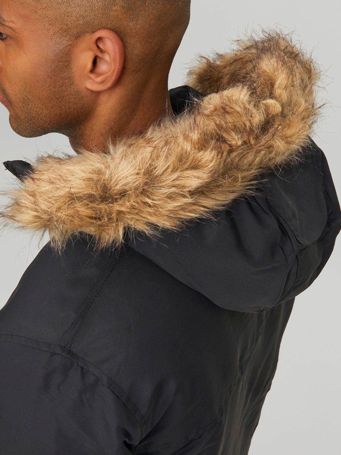 Jack & Jones Winterjacke Jack & Jones Herren Jacke JjeCraft Kapuze Wasserabweisend