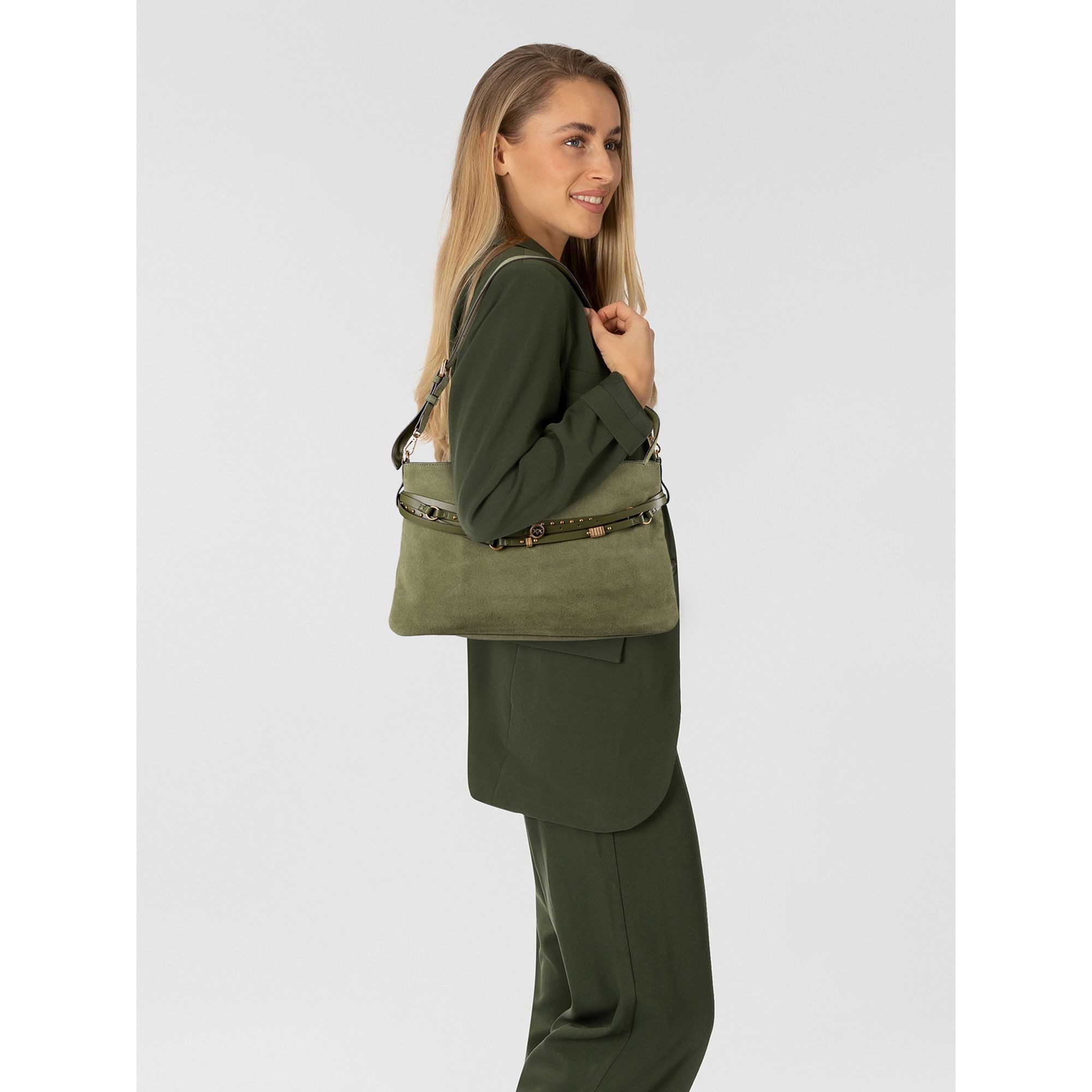 PINKO Schultertasche Belt Bag Big, Leder