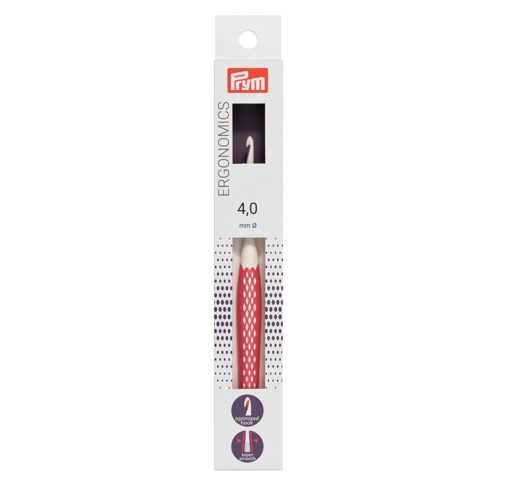 Thumbnail - Prym Häkelnadeln Wollhäkelnadel Ergonomics, 16,5 cm lang