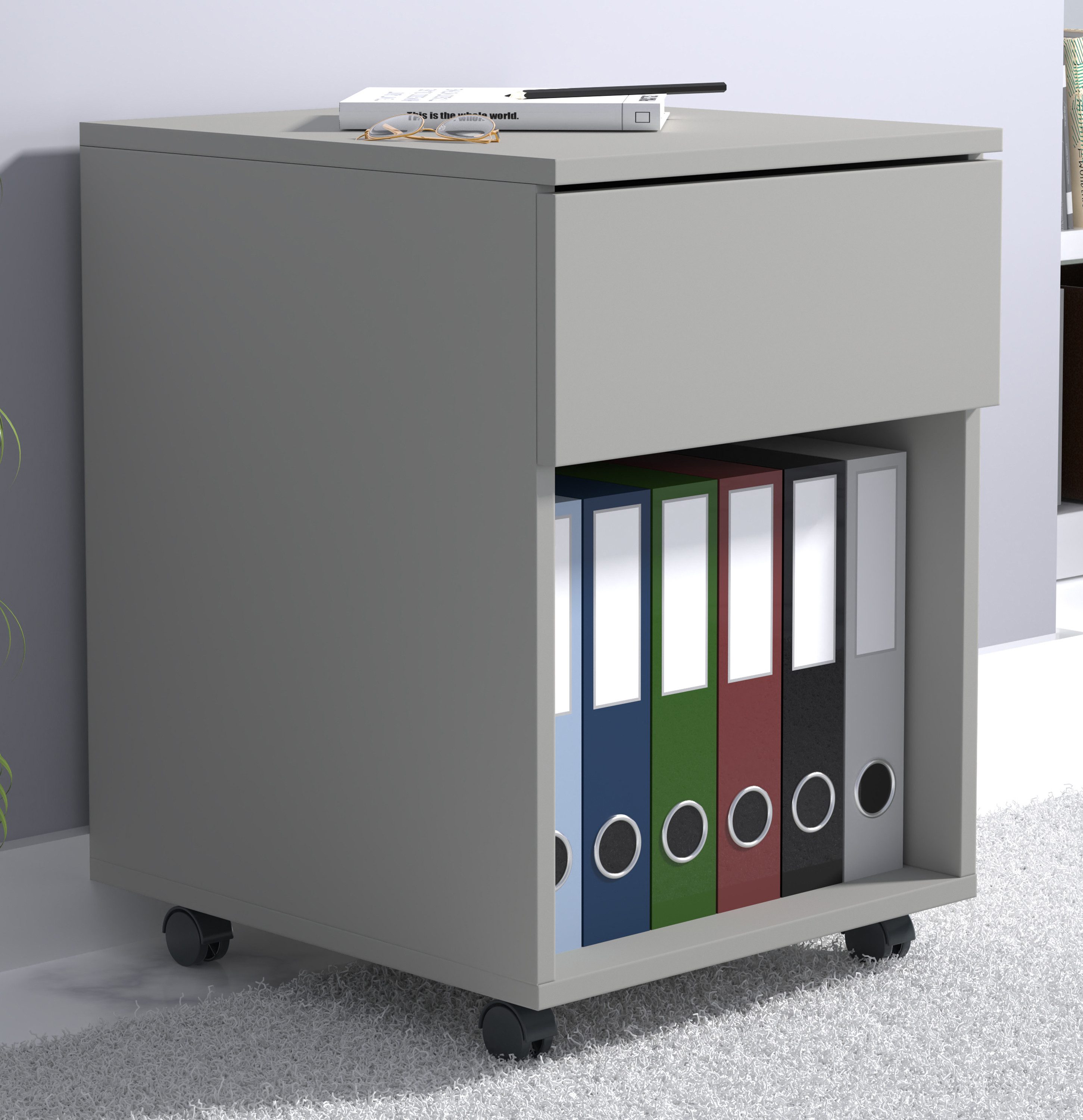 VCM Rollcontainer Rollcontainer Bürocontainer Dalosa 1 Schublade