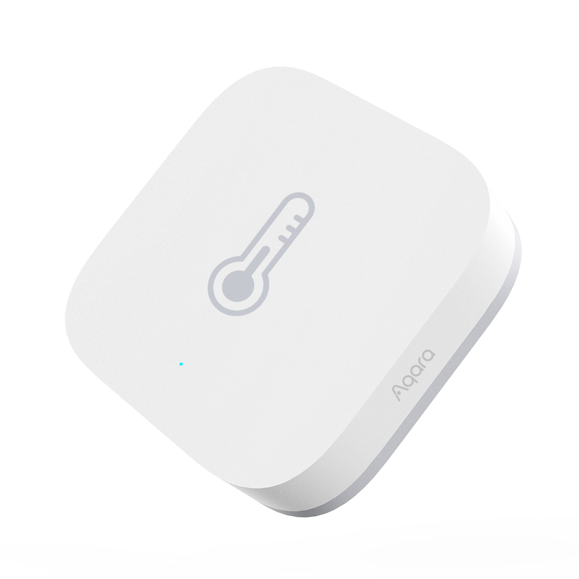 Aqara Feuchtigkeitssensor -Temperatursensor T1, Zigbee 3.0 Temperatur-Feuchtigkeitssensor, (Überwacht in Echtzeit, Echtzeit-Alarm und Mitteilung), Kompatibel mit HomeKit, Alexa, Google Home, Erfordert Zigbee 3.0 Hub