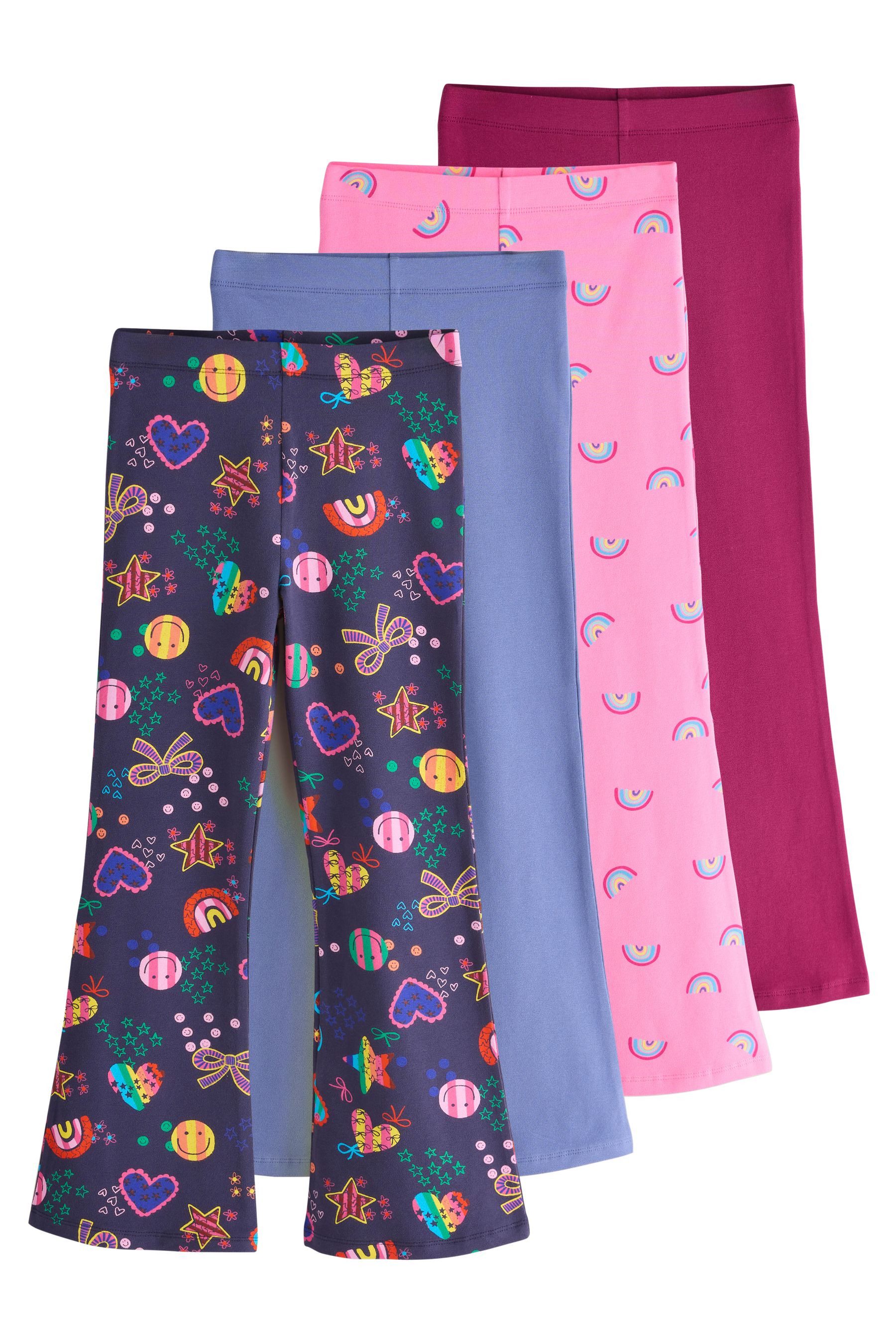 Next Leggings Ausgestellte Leggings im 4er-Pack (4-tlg)