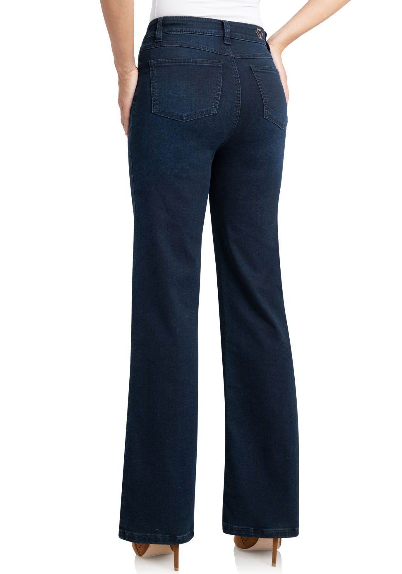 wonderjeans Schlagjeans Flared, mit Stretch