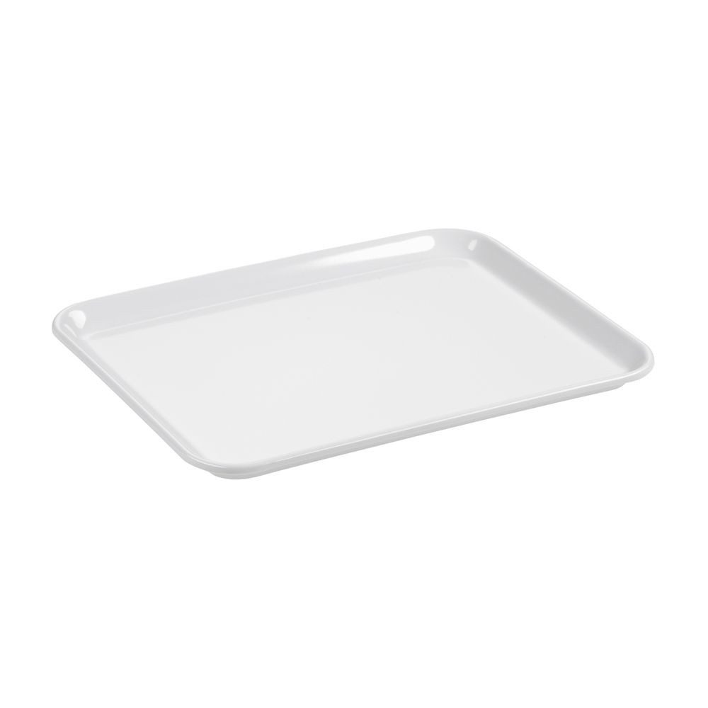 Ornamin Tablett Schür FESTOPAS® Instrumententablett L für Praxis, Klinik & Labor, Kunststoff, 27 x 21 cm l Instrumentenschale l Labortablett l Laborschale