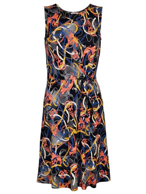 Alba Moda Strandkleid mit Knotendetail in bunt