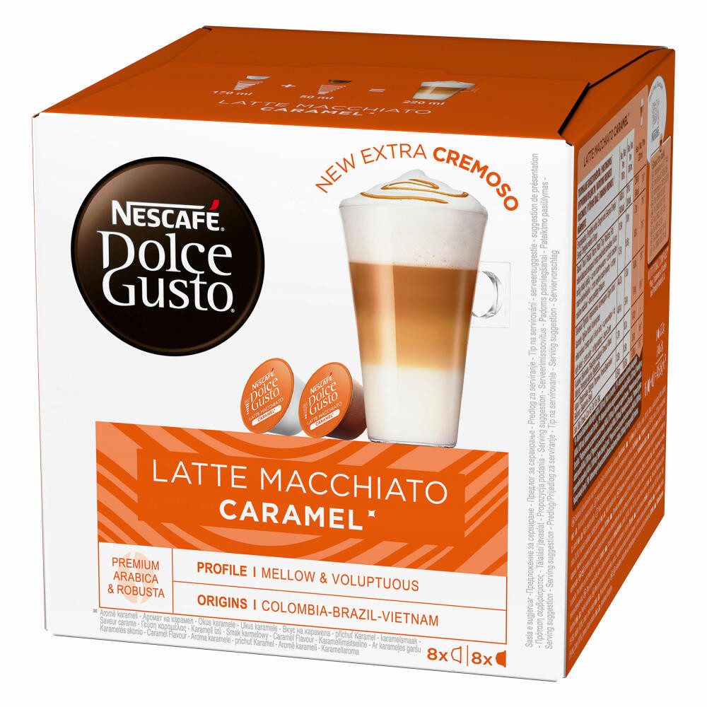 NESCAFÉ® Dolce Gusto® Kaffee Caramel Latte Macchiato, 1 x
