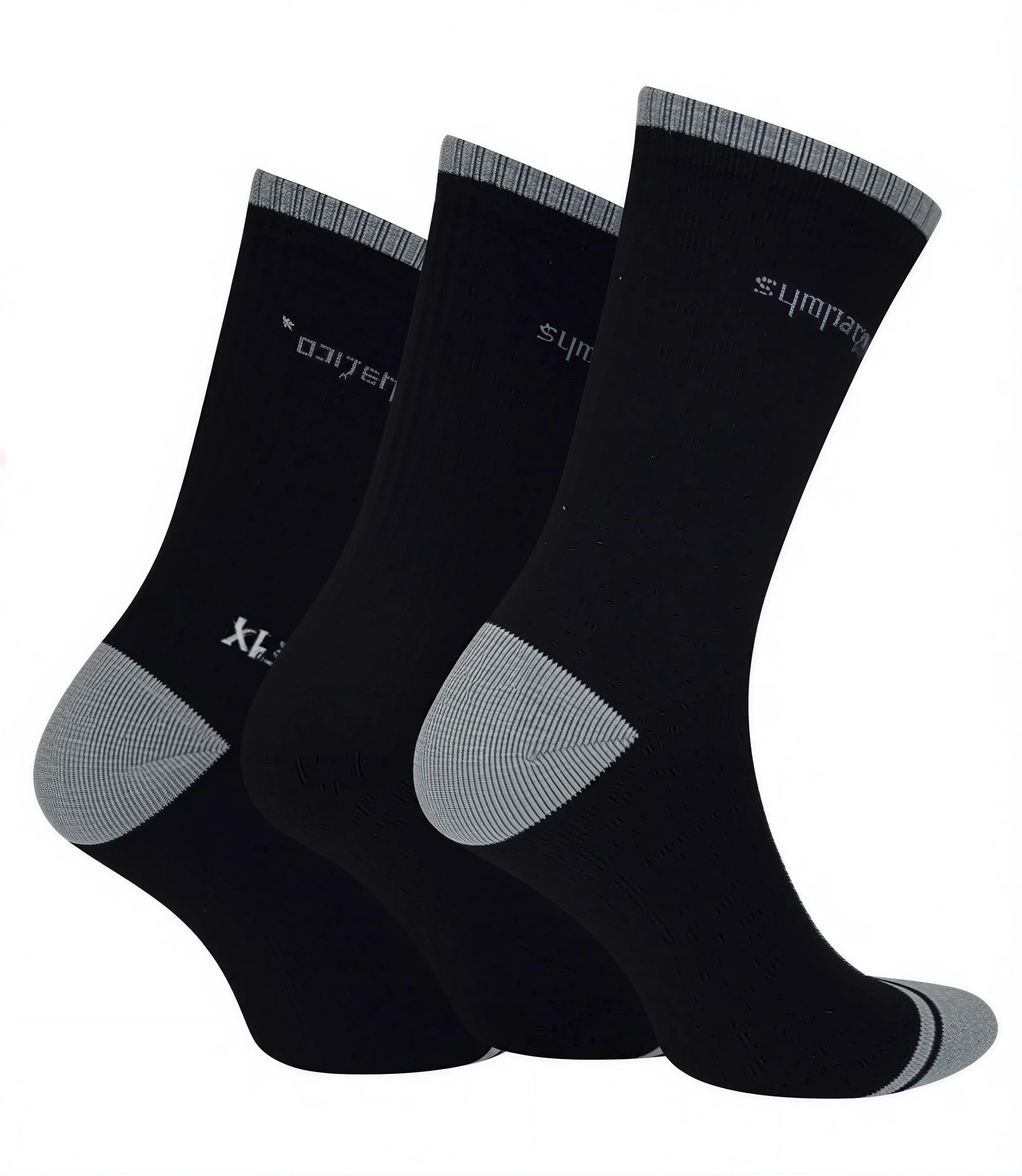 Sympatico Basicsocken Sport Socken (3-Paar, 3 Paare) aus hautfreundlicher Baumwolle