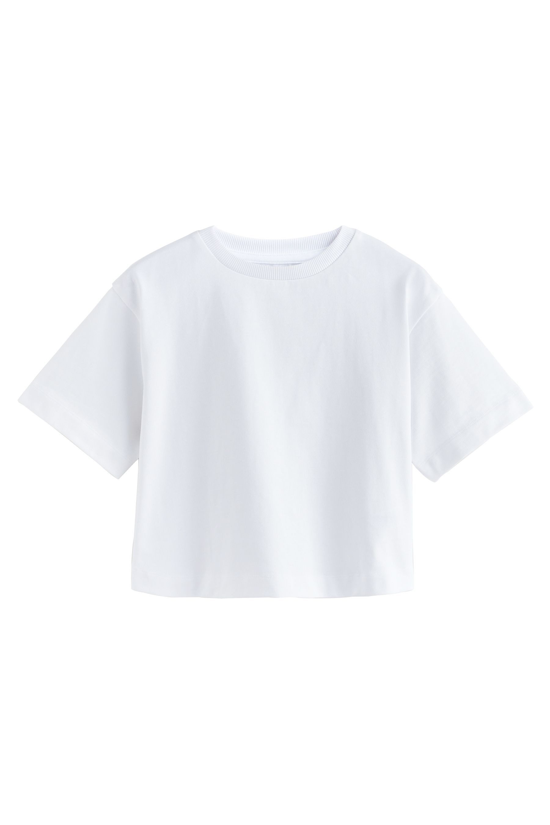 T-Shirt Schweres, kastiges Oversized Fit T-Shirt