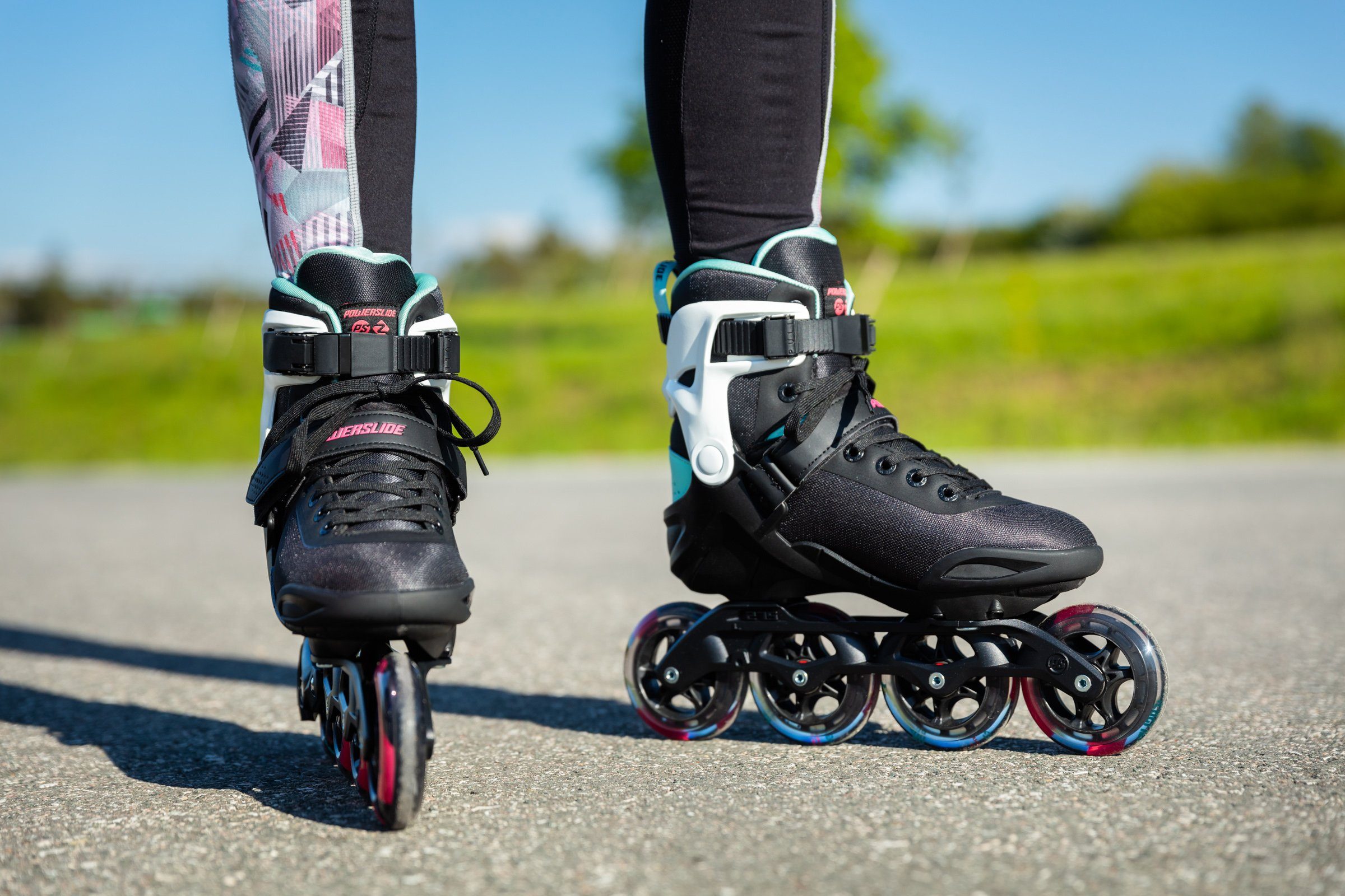Powerslide Inlineskates Phuzion Radon Teal 90