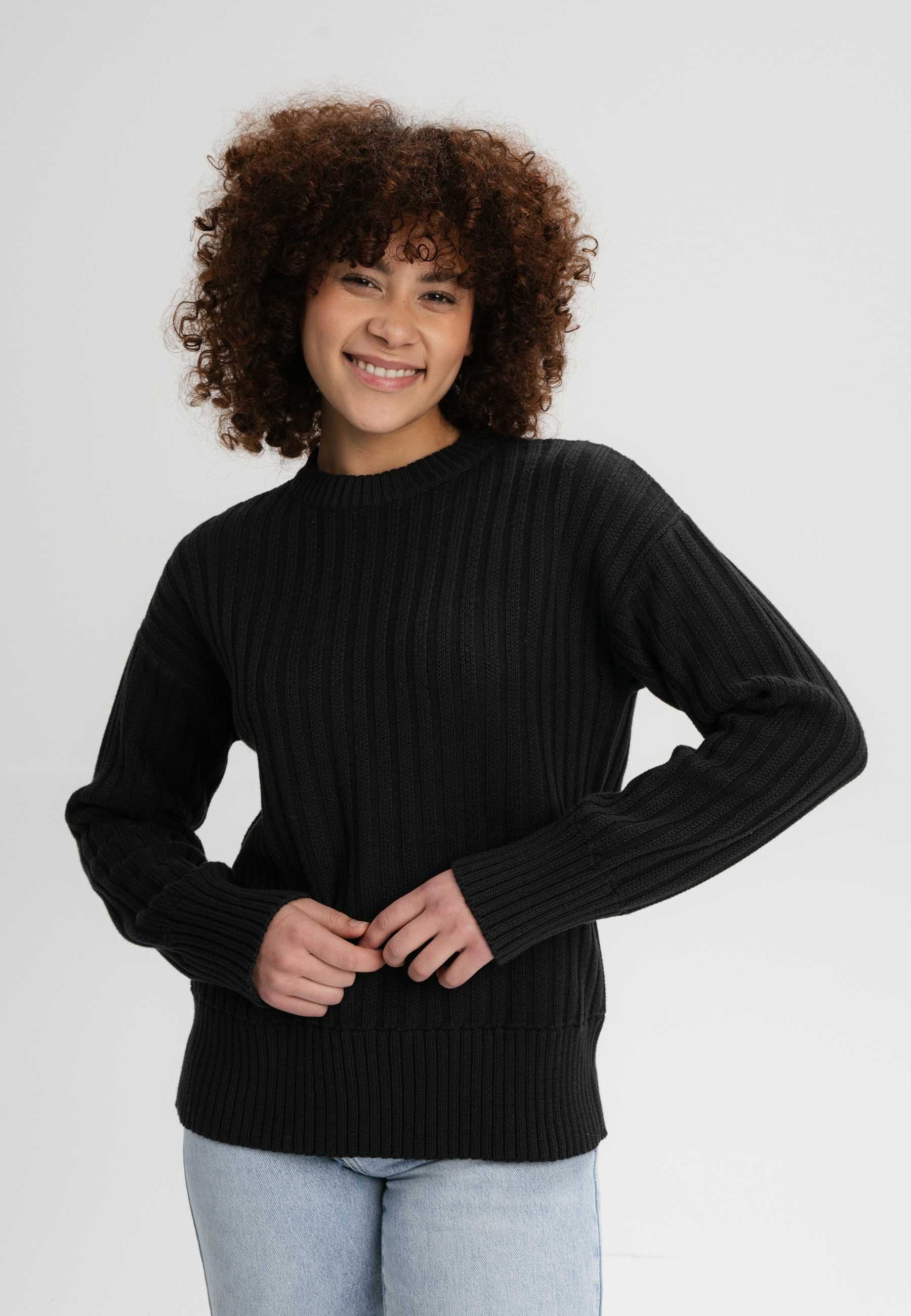 Strickpullover Strukturierter Strickpullover Style ISHANI