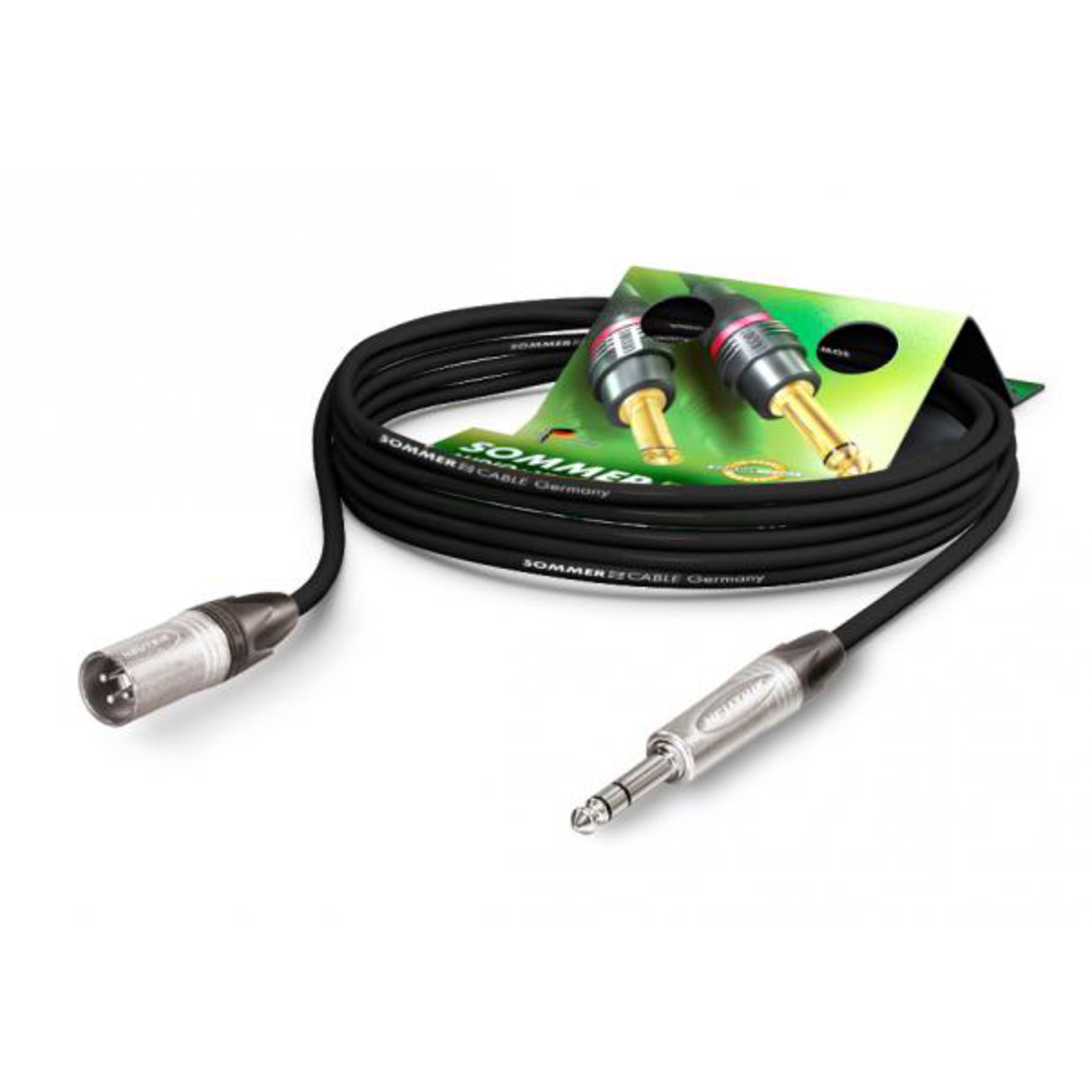Sommer Cable Audio-Kabel, SGN4-0500-SW Stage 22 HF Mikrofonkabel 5 m - Mikrofonkabel