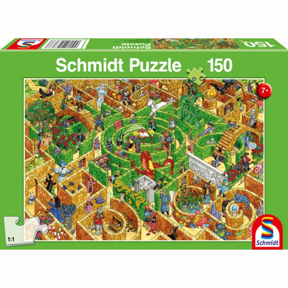Schmidt Spiele Puzzle »Labyrinth 150 Teile«, 150 Puzzleteile