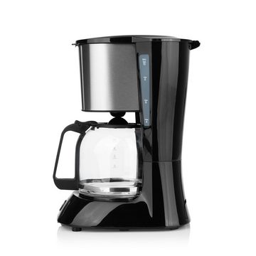 BEEM Filterkaffeemaschine FRESH-AROMA-PURE Filterkaffeemaschine Glas 900W 1,25l, 1.25l Kaffeekanne