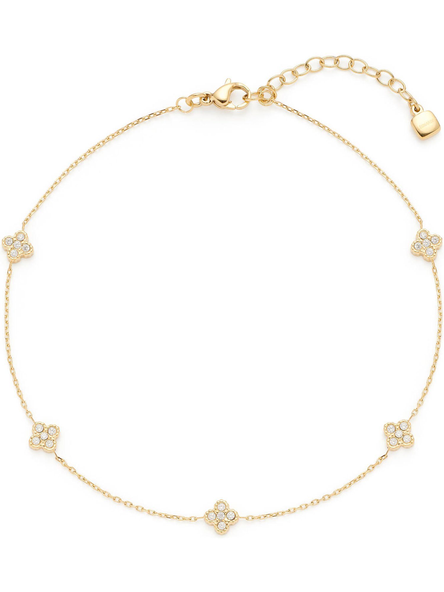 LEONARDO Fußkette Leonardo Damen-Fußkette Edelstahl Zirkonia