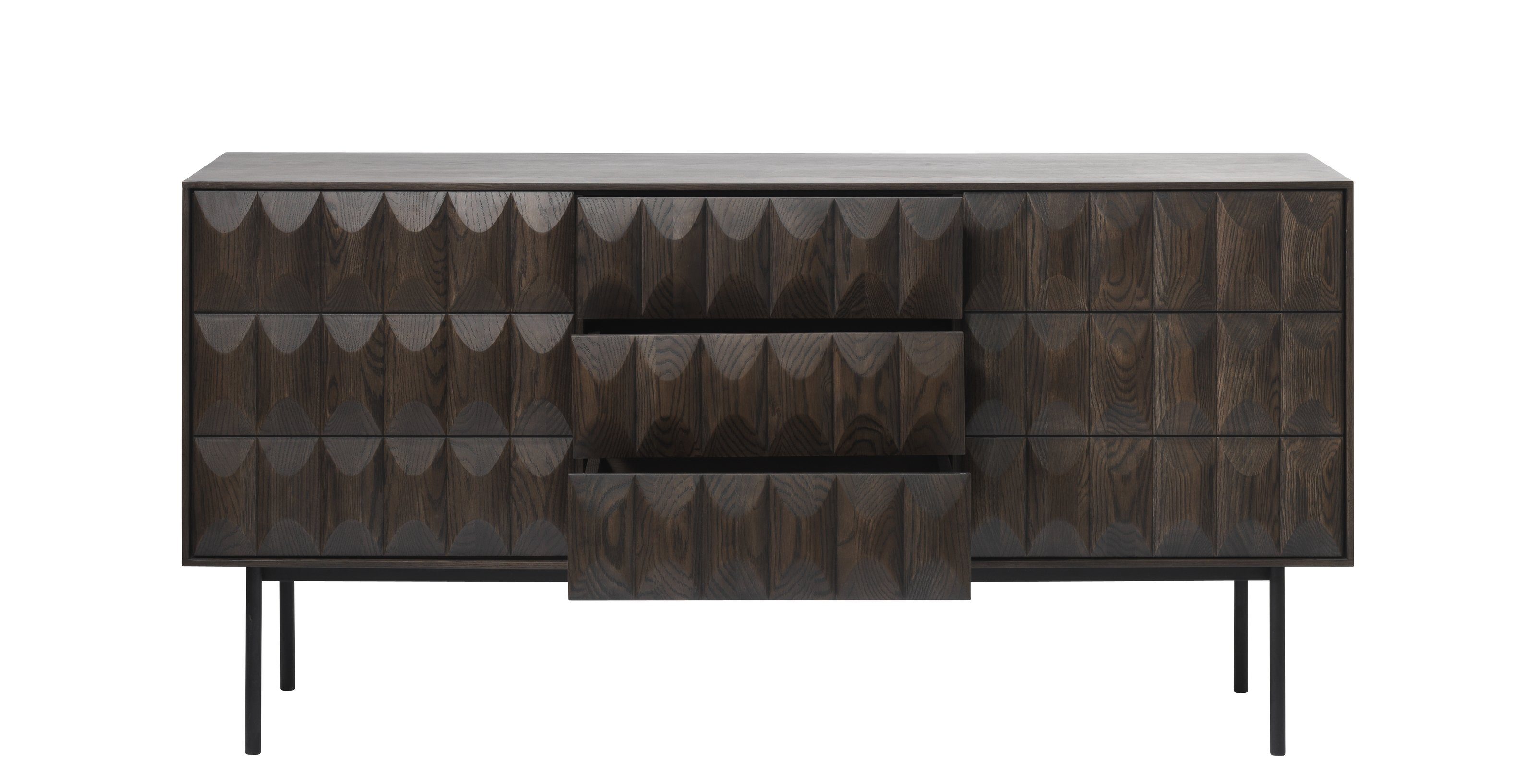 möbelando Sideboard LATINA, 160 x 79 x 45 cm (B/H/T)