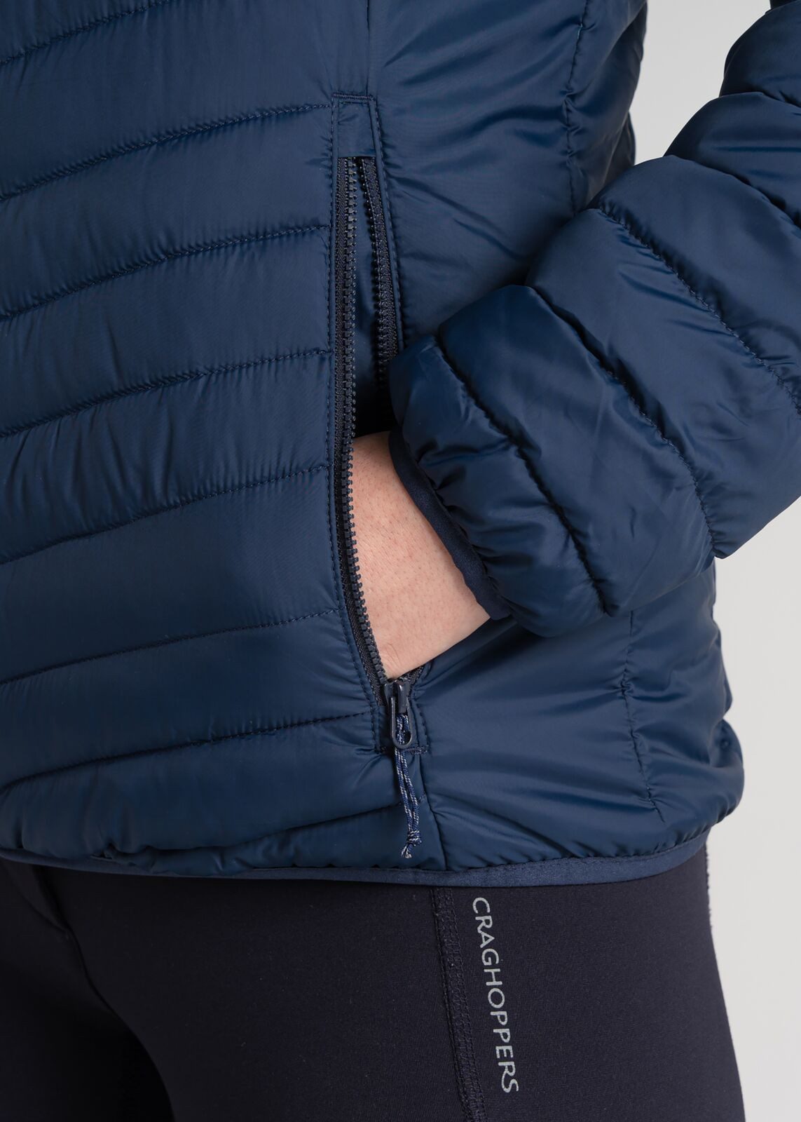 Craghoppers Trekkingjacke Craghoppers - CompLite VIII - Damen Outdoorjacke Hybrid, navy