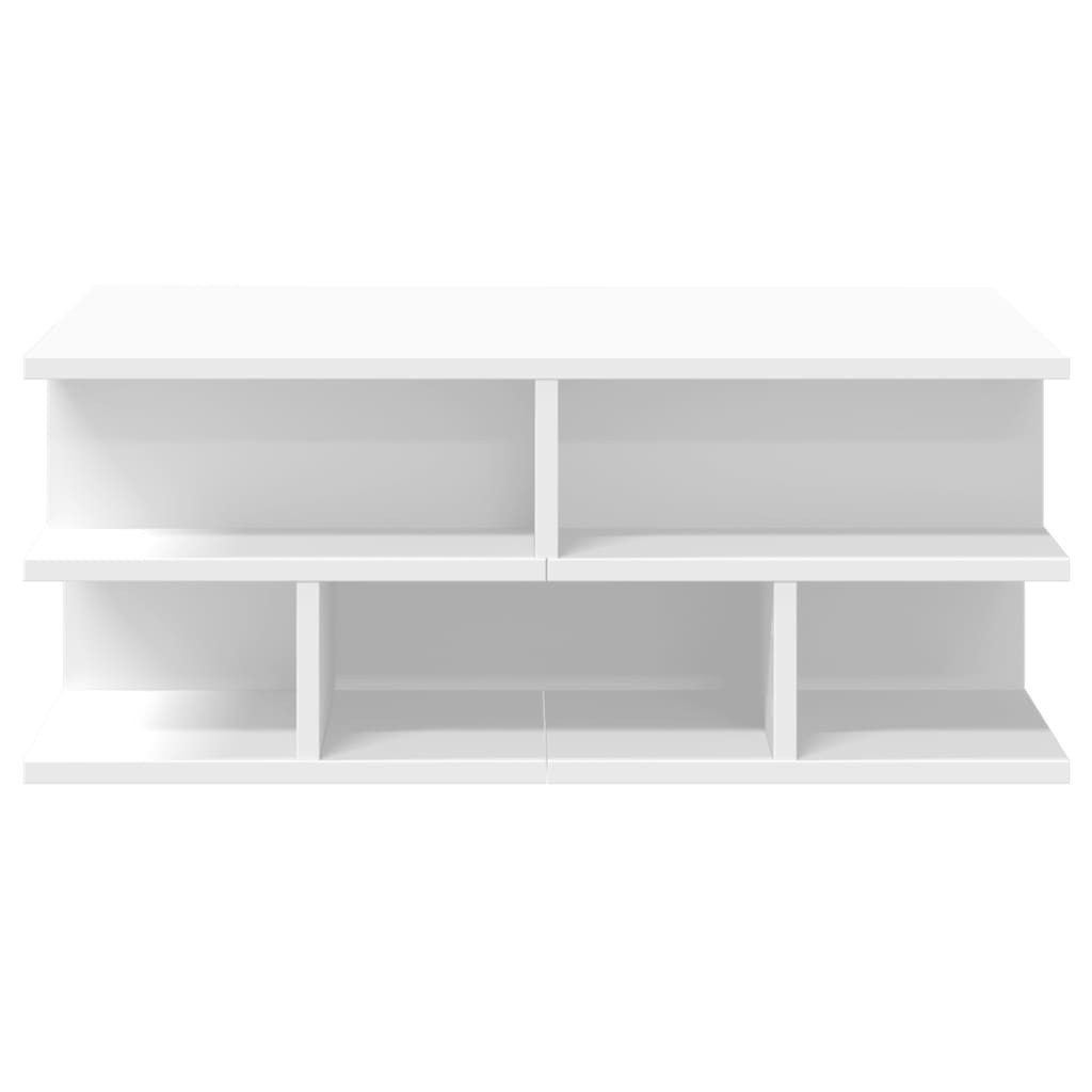vidaXL Couchtisch Couchtisch Weiß 70x70x29 cm Holzwerkstoff (1-St)
