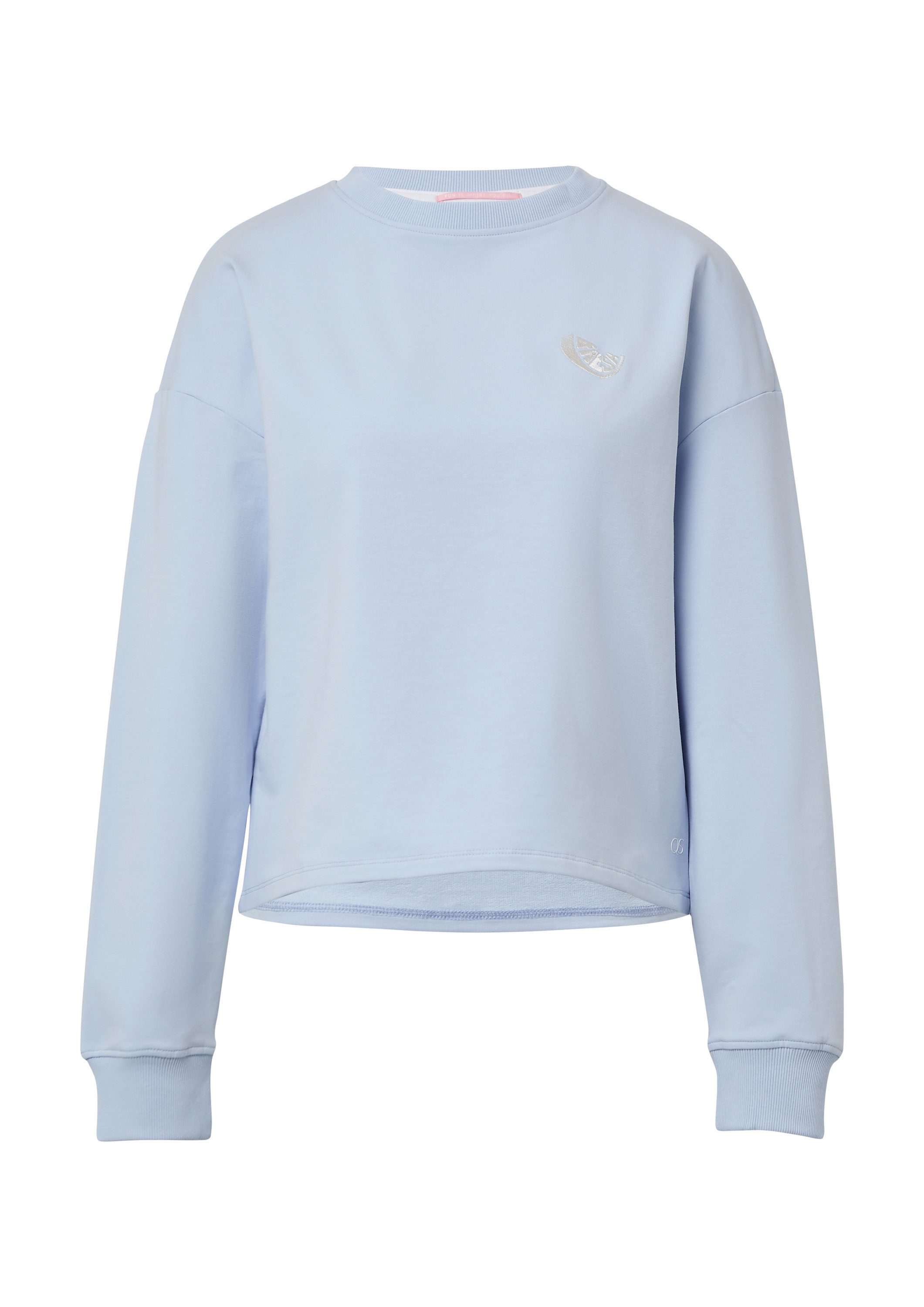 QS Sweatshirt Sweatshirt Sweatshirt mit Stickerei günstig online kaufen